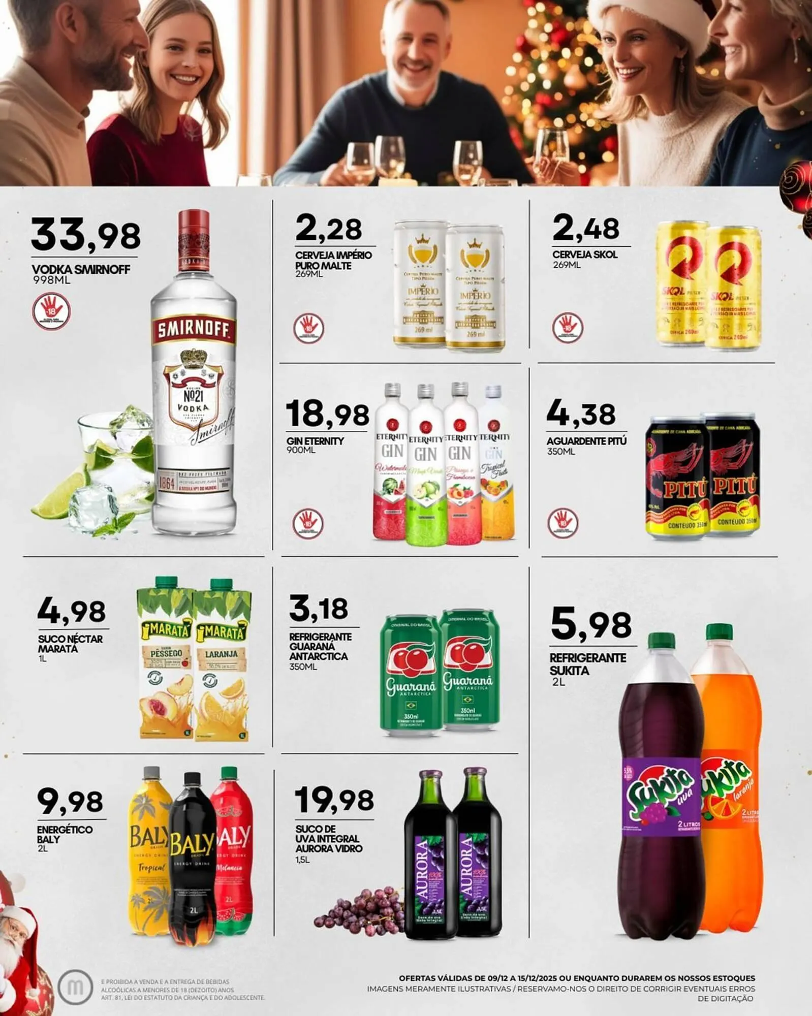 Encarte de Folheto Mercadão Atacadista 9 de dezembro até 15 de dezembro 2025 - Pagina 12