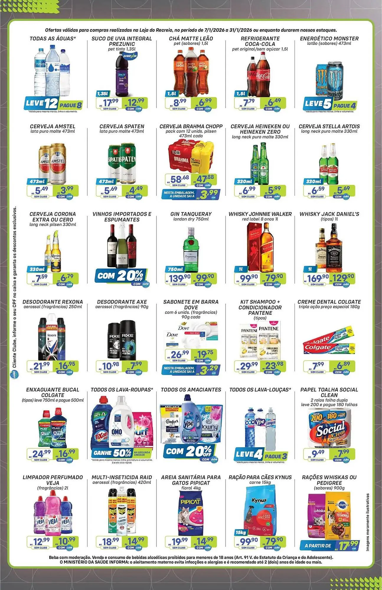 Encarte de Encarte Prezunic 7 de janeiro até 1 de fevereiro 2026 - Pagina 5