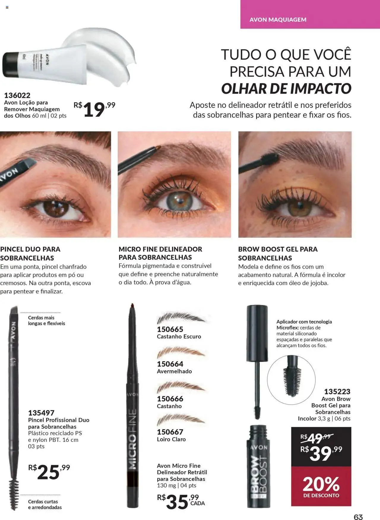 Encarte de Avon - Campanha 07 3 de abril até 1 de maio 2025 - Pagina 63