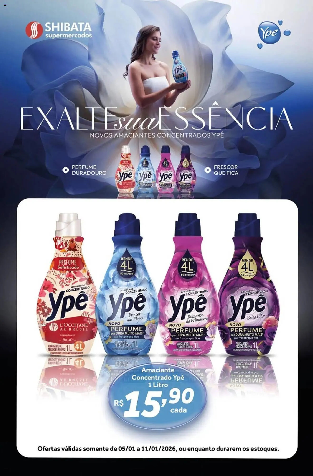 Encarte de Folheto Shibata Supermercados 5 de janeiro até 11 de janeiro 2026 - Pagina 1
