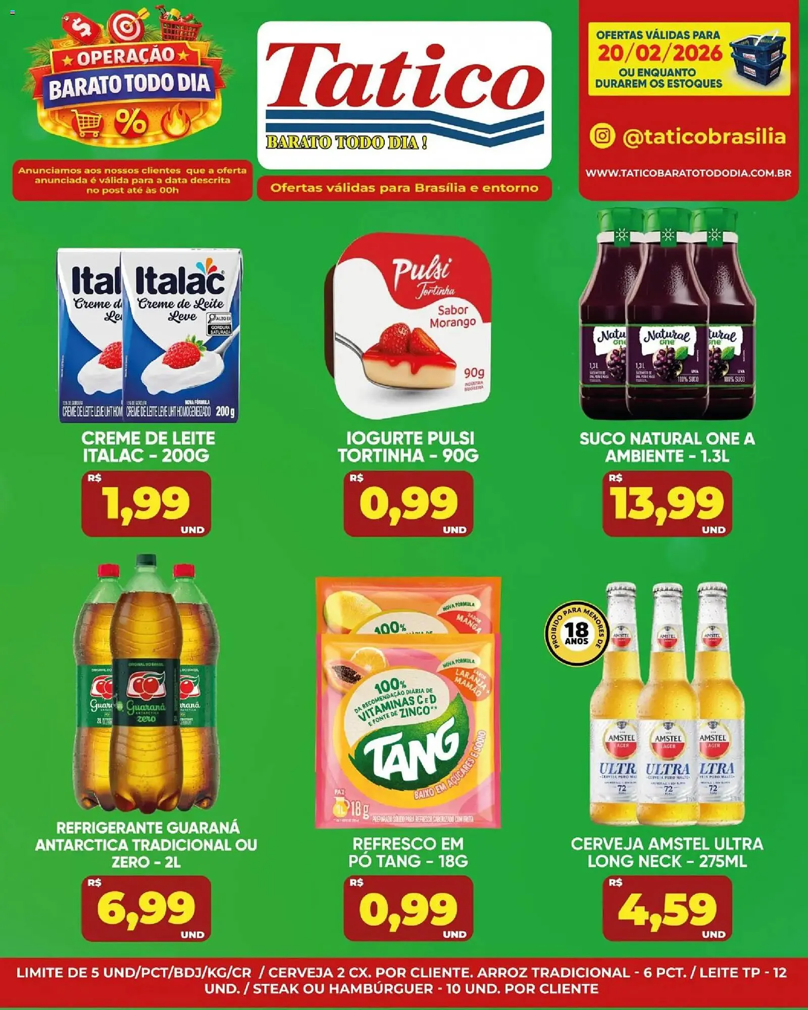 Encarte de Tabloide Tatico 20 de fevereiro até 20 de fevereiro 2026 - Pagina 7