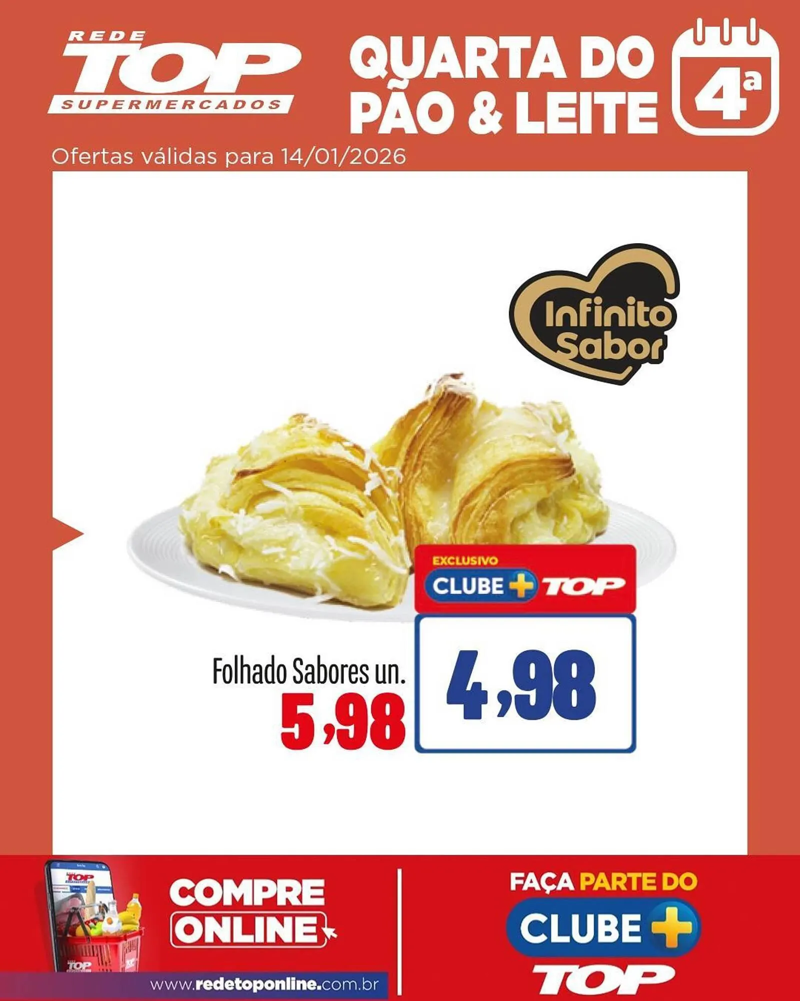 Encarte de Encarte Rede Top 14 de janeiro até 14 de janeiro 2026 - Pagina 1