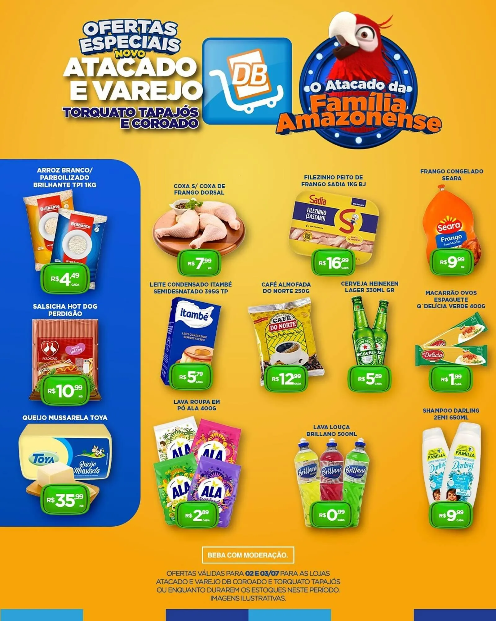 Encarte de Catálogo DB Supermercados 2 de julho até 3 de julho 2025 - Pagina 3