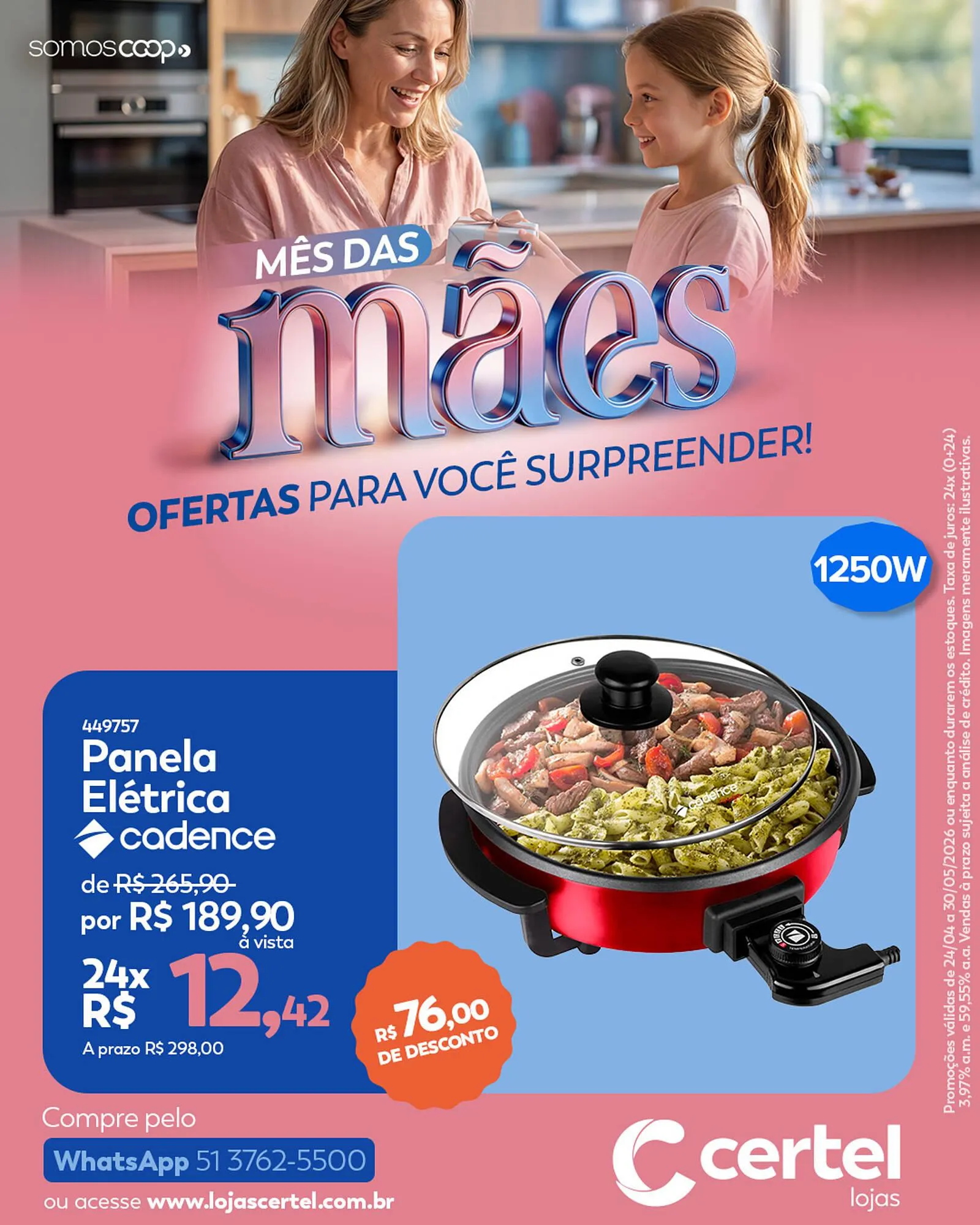 Encarte de Folheto Lojas Certel 24 de abril até 30 de maio 2026 - Pagina 5