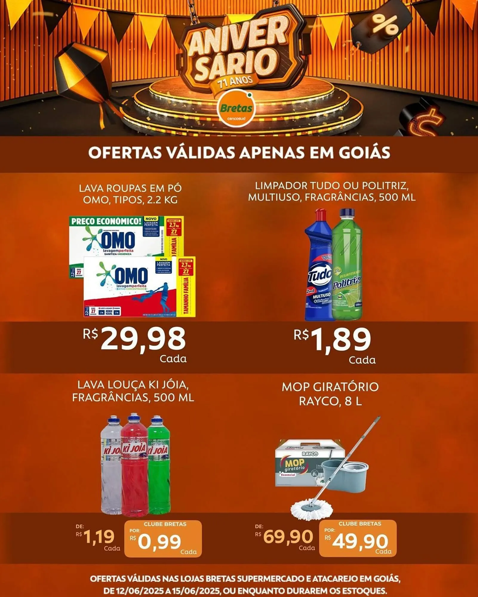 Encarte de Catálogo Supermercados Bretas 12 de junho até 15 de junho 2025 - Pagina 4