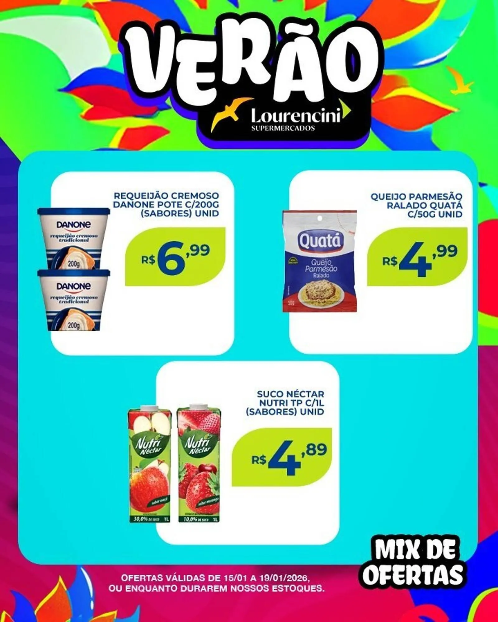 Encarte de Catálogo Lourencini Supermercados 17 de janeiro até 19 de janeiro 2026 - Pagina 2