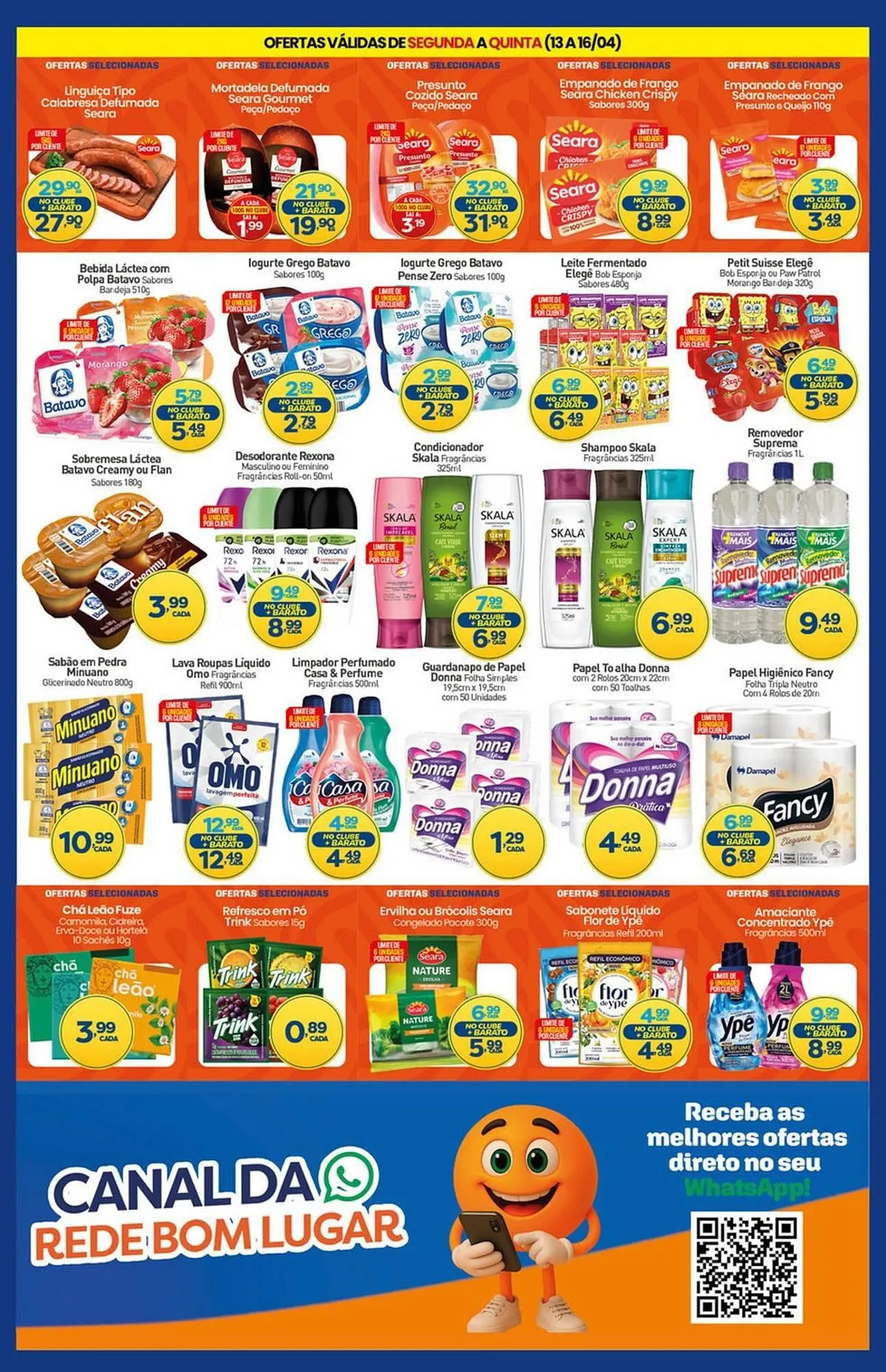 Encarte de Folheto Rede Bom Lugar 13 de abril até 16 de abril 2026 - Pagina 3