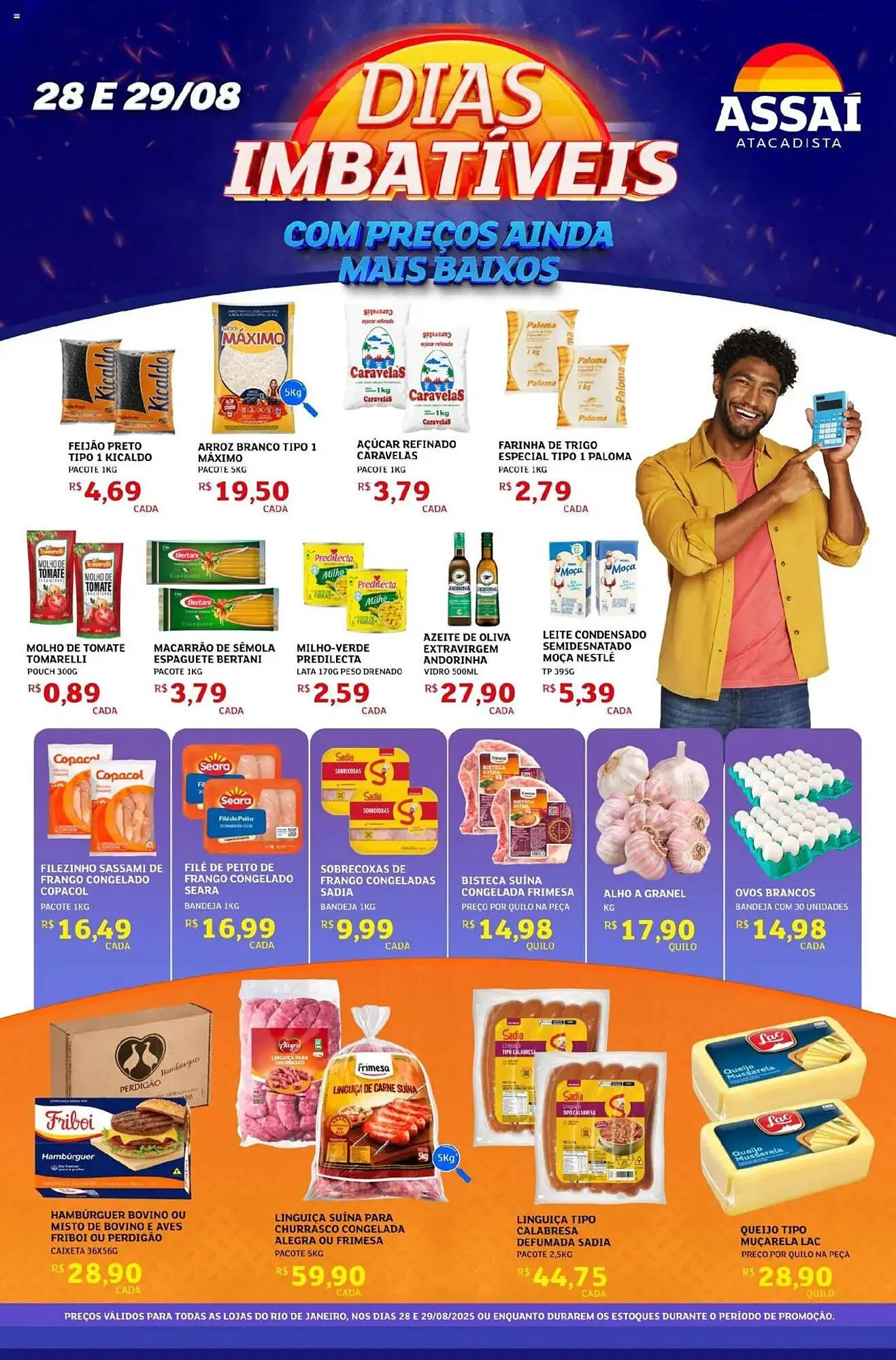 Encarte de Catálogo Assaí Atacadista 28 de agosto até 1 de setembro 2025 - Pagina 1