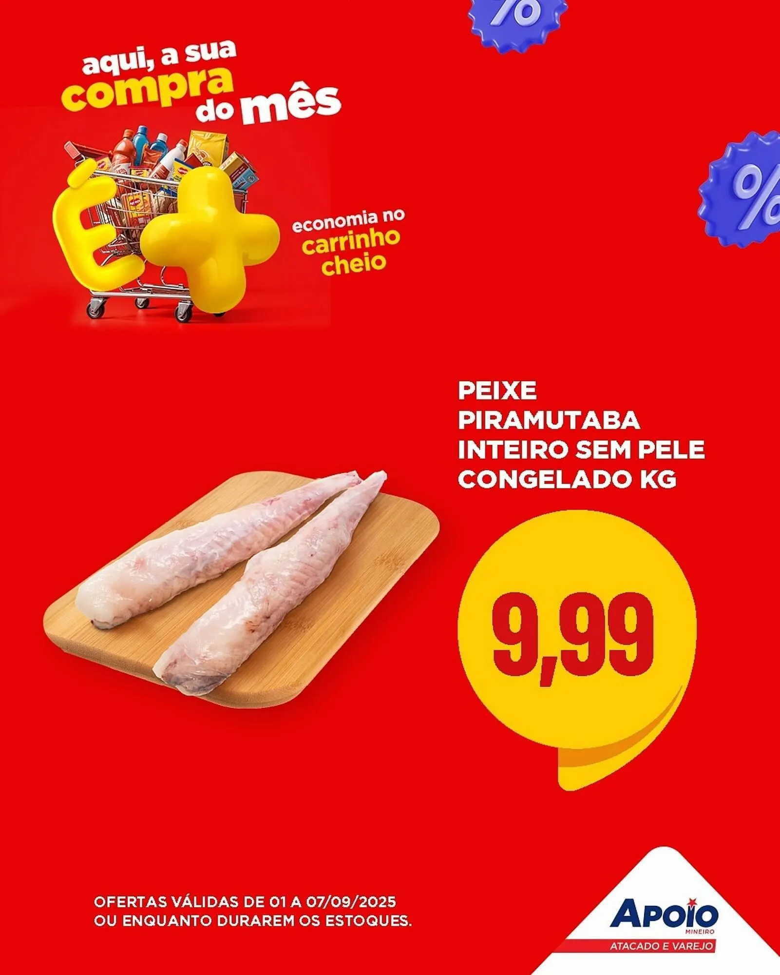 Encarte de Catálogo Apoio Mineiro 1 de setembro até 7 de setembro 2025 - Pagina 1