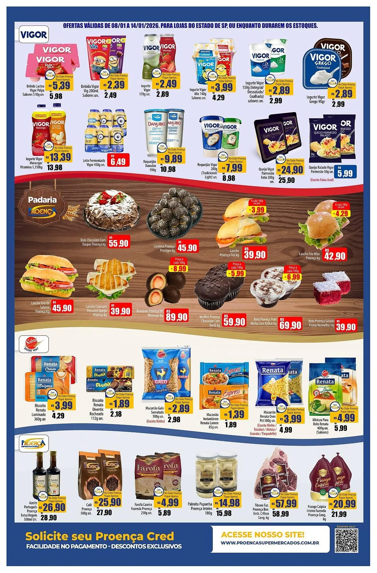 Encarte de Catálogo Proença Supermercados 8 de janeiro até 14 de janeiro 2026 - Pagina 3