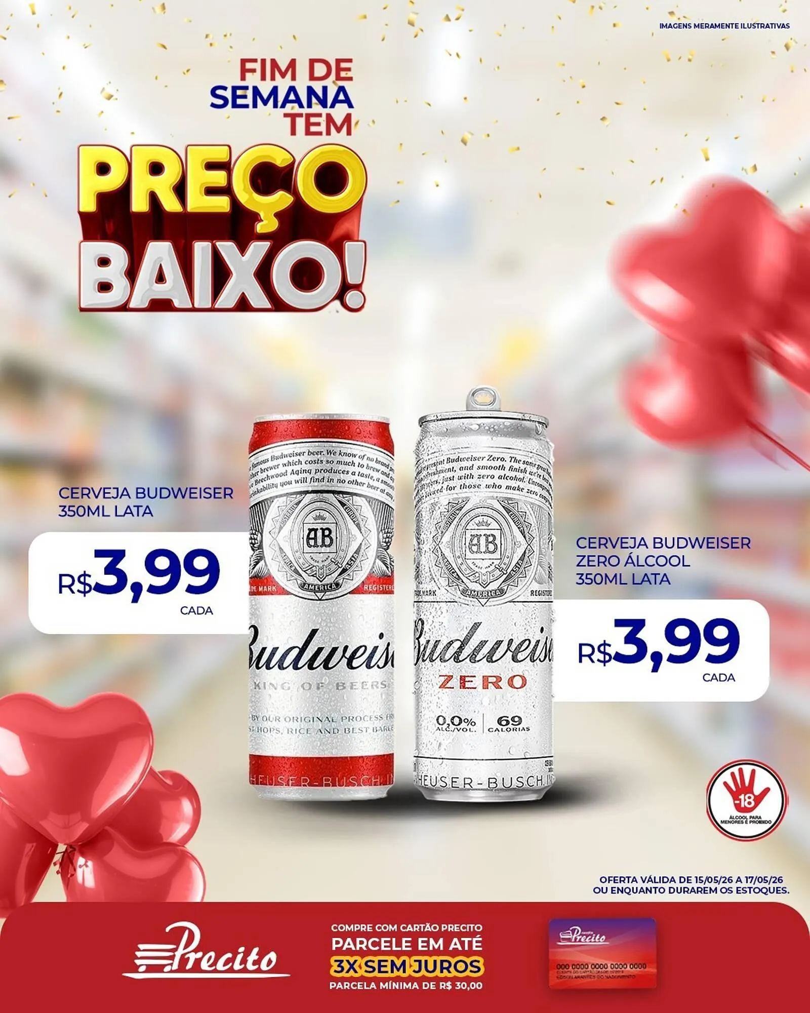 Encarte de Catálogo Supermercado Precito 15 de maio até 17 de maio 2026 - Pagina 9