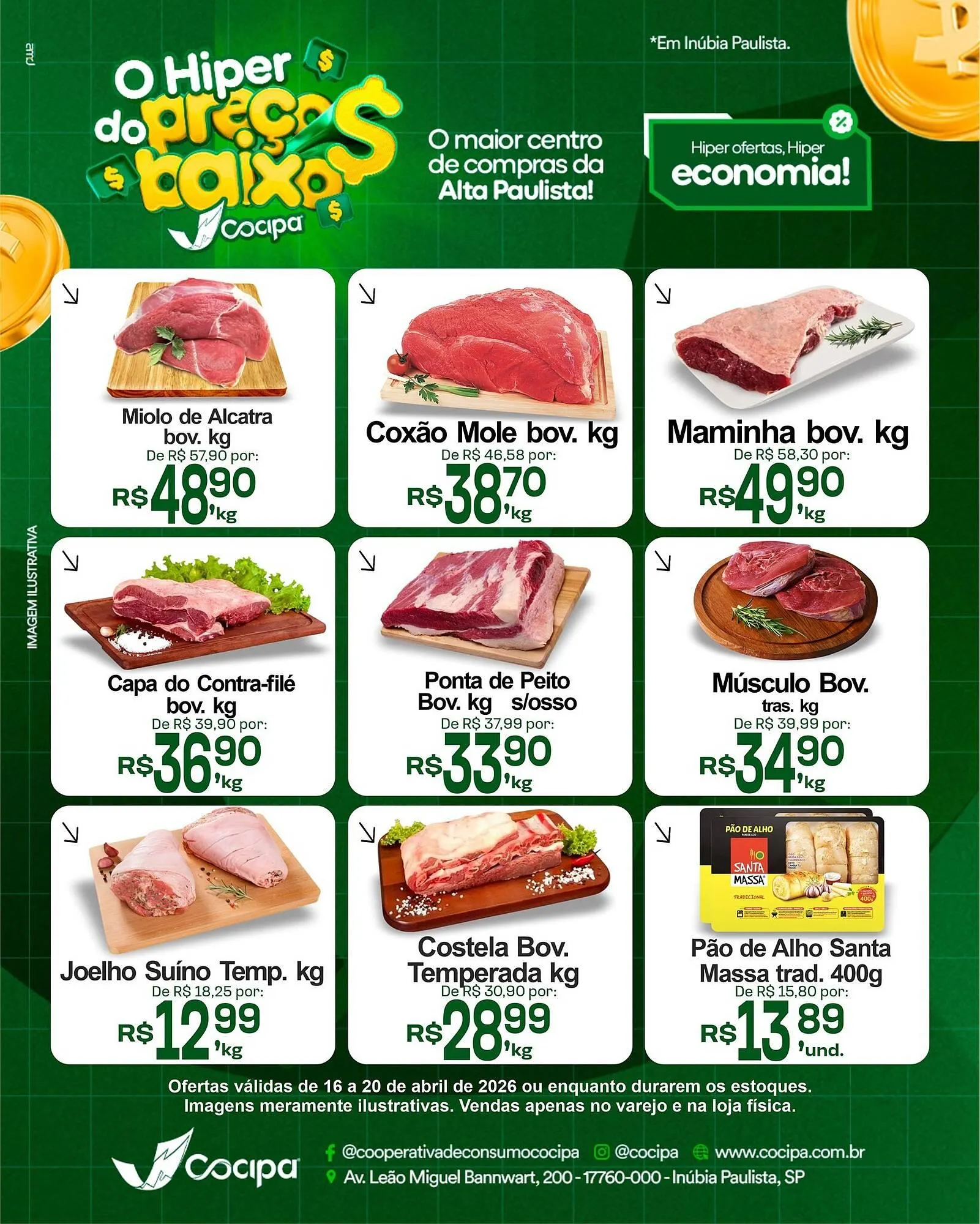 Encarte de Catálogo Cocipa 16 de abril até 20 de abril 2026 - Pagina 1