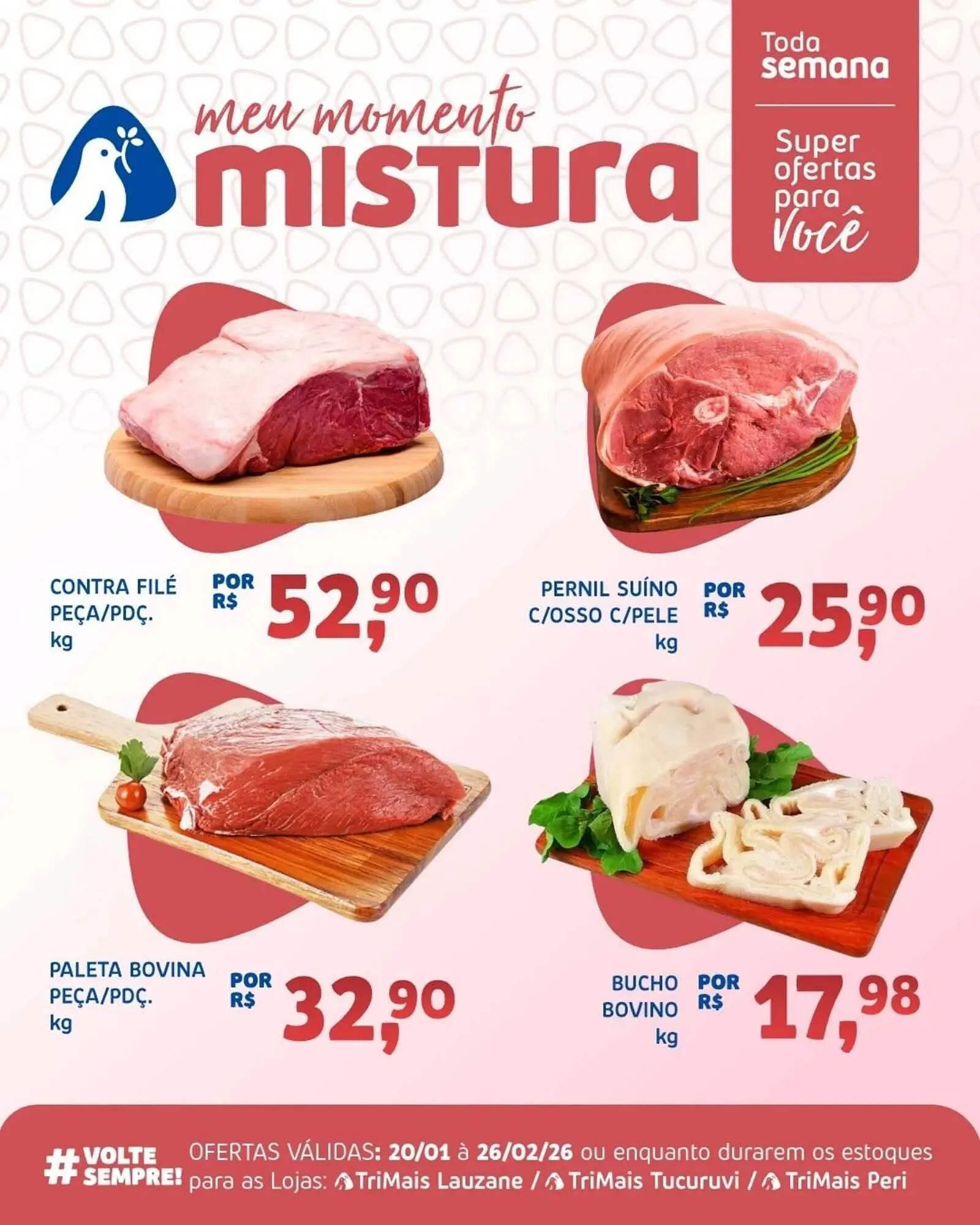 Encarte de Catálogo Trimais Supermercado 24 de fevereiro até 26 de fevereiro 2026 - Pagina 1