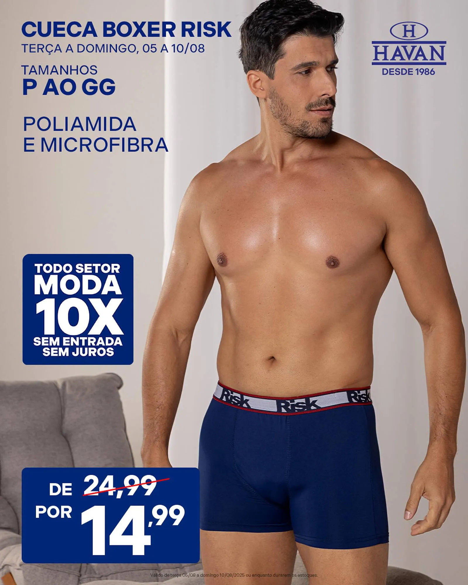 Encarte de Catálogo Lojas Havan 5 de agosto até 15 de agosto 2025 - Pagina 1