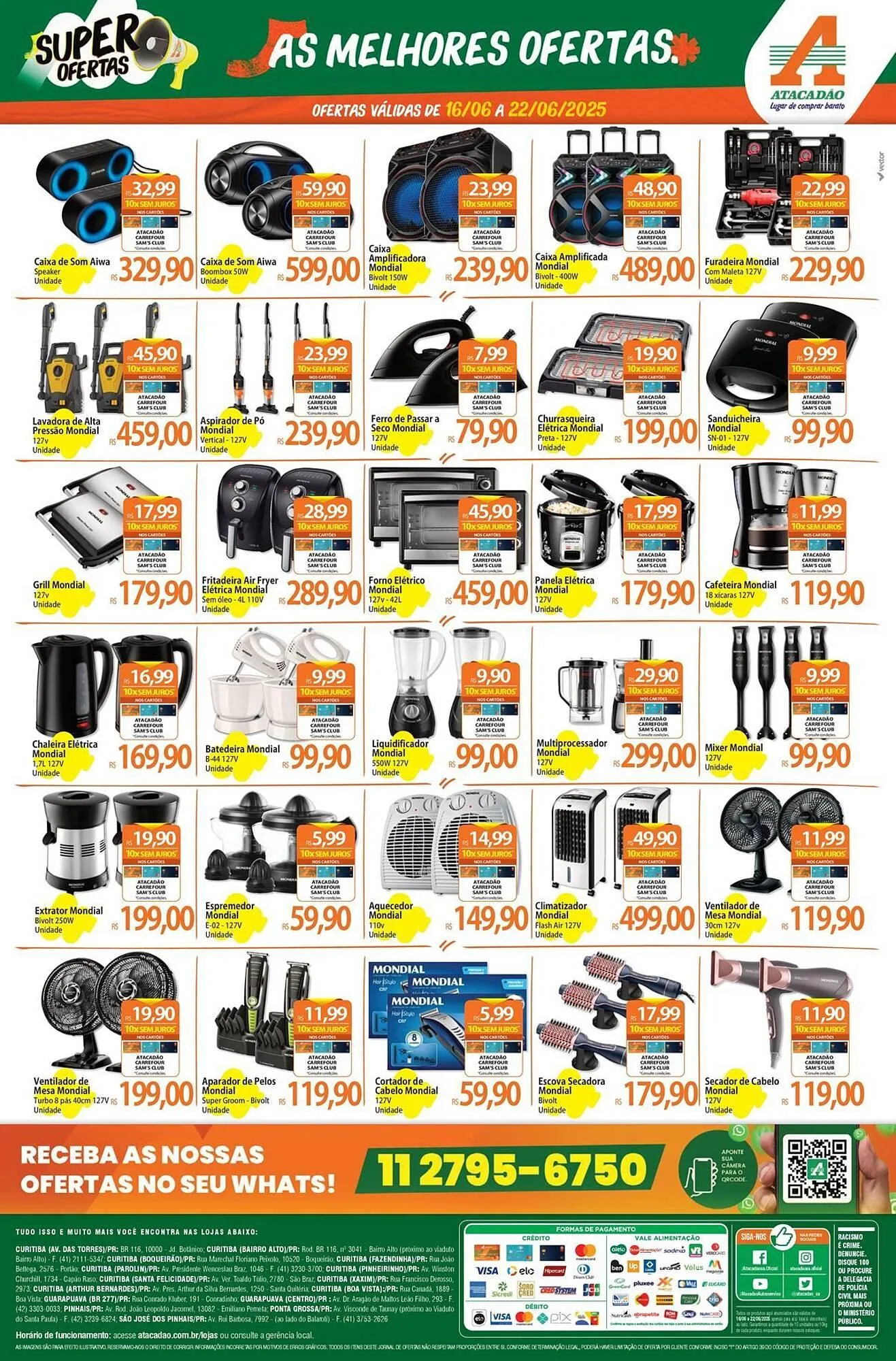 Encarte de Catálogo Atacadão 16 de junho até 22 de junho 2025 - Pagina 6
