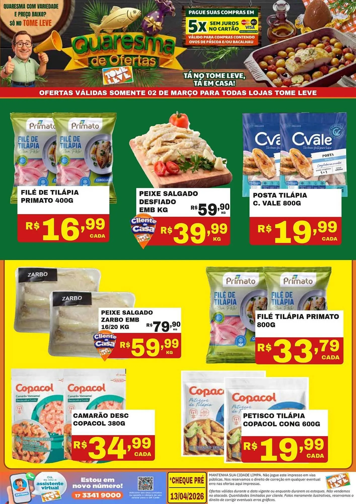 Encarte de Catálogo Tome Leve 2 de março até 2 de março 2026 - Pagina 2