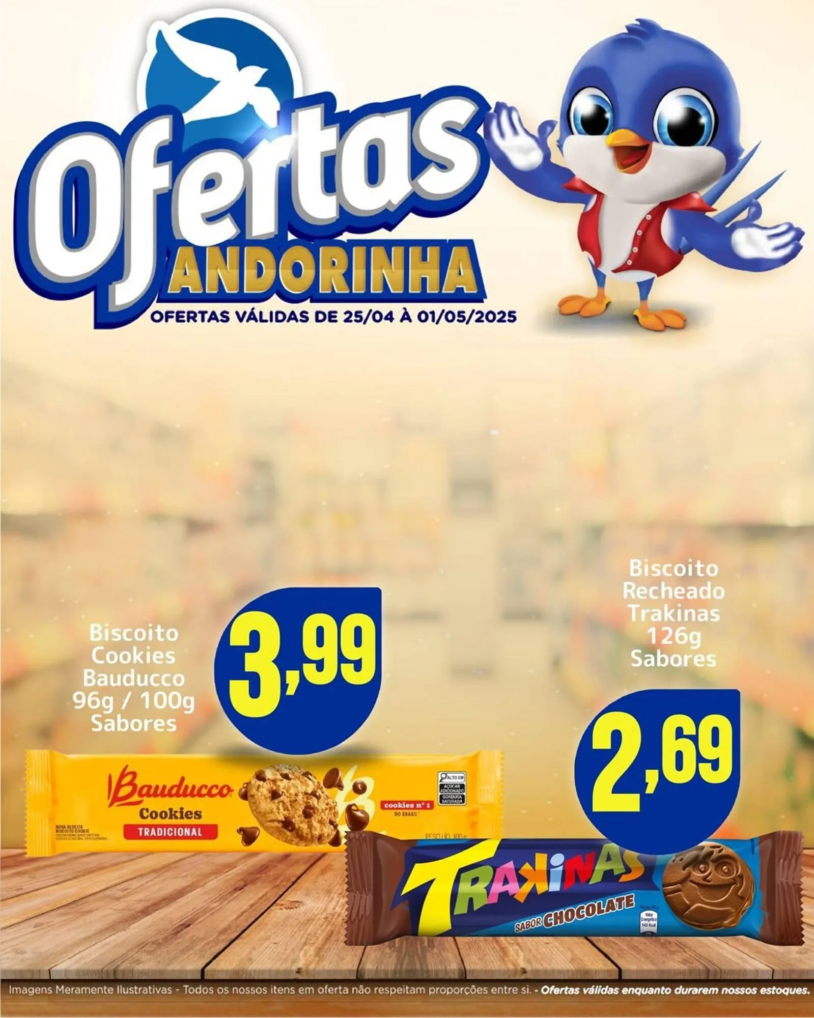 Encarte de Catálogo Andorinha Hipermercado 25 de abril até 1 de maio 2025 - Pagina 1