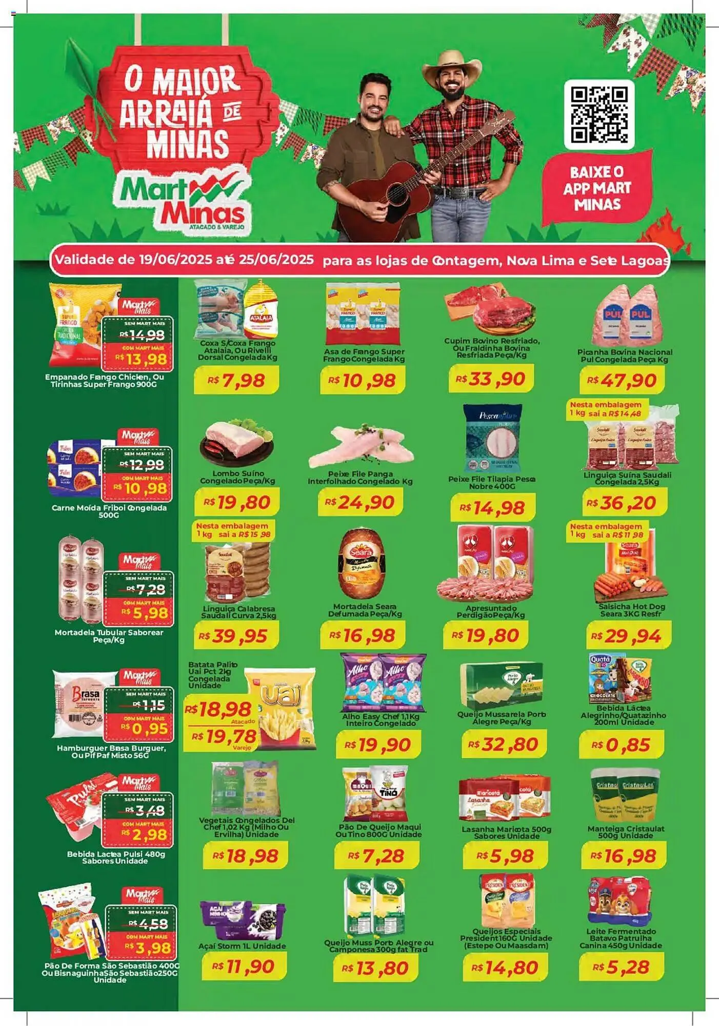 Encarte de Catálogo Mart Minas 19 de junho até 25 de junho 2025 - Pagina 1