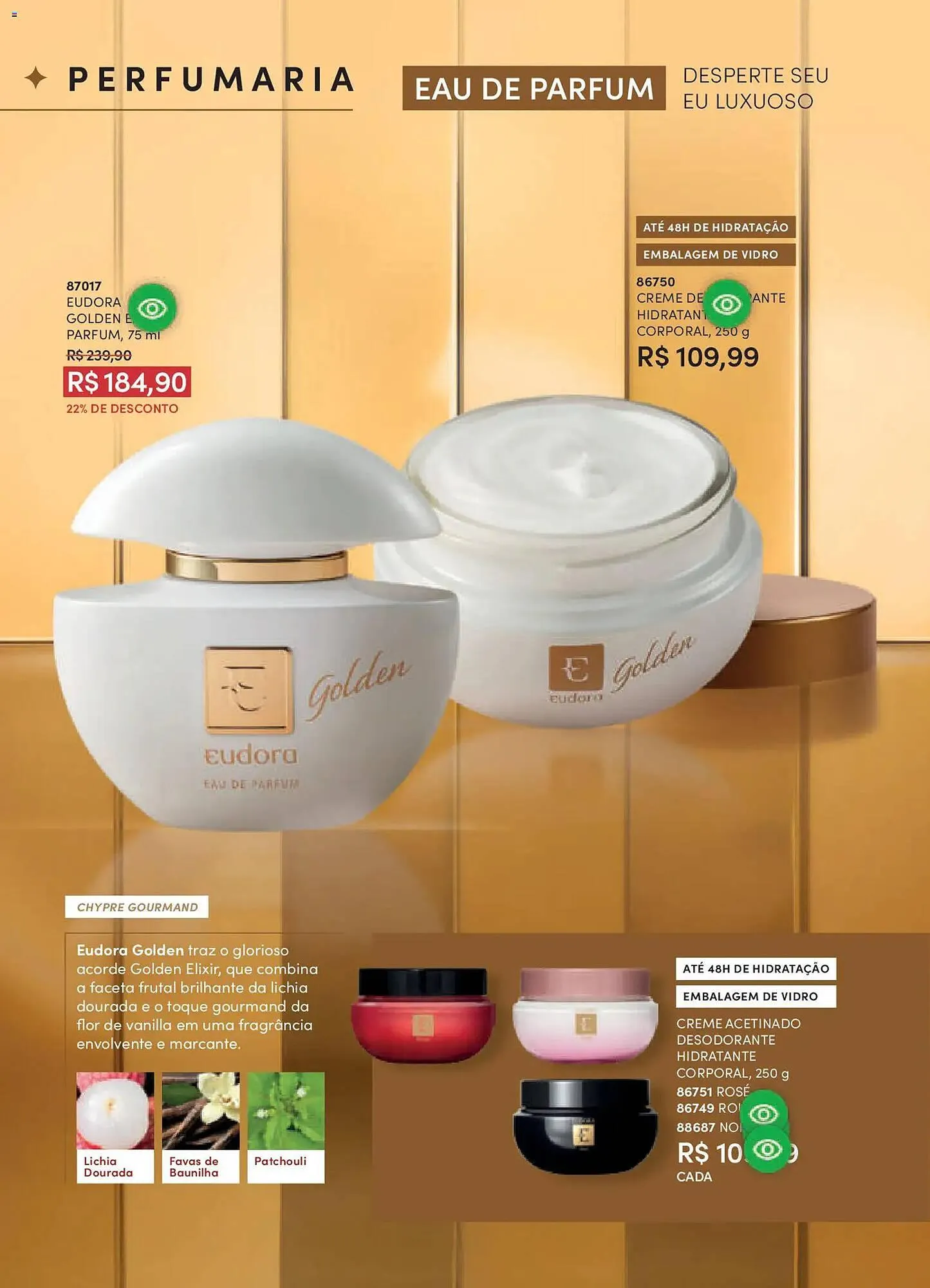 Encarte de Catálogo Eudora 8 de janeiro até 31 de janeiro 2026 - Pagina 103