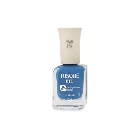 Esmalte Risque Bio Oceano Azul 9ml