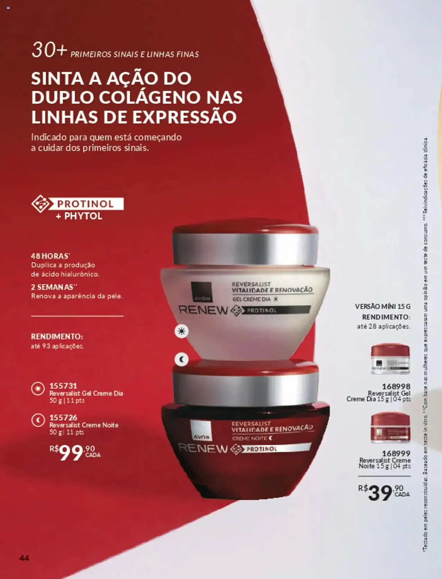 Encarte de Catálogo Avon 10 de março até 30 de junho 2025 - Pagina 44