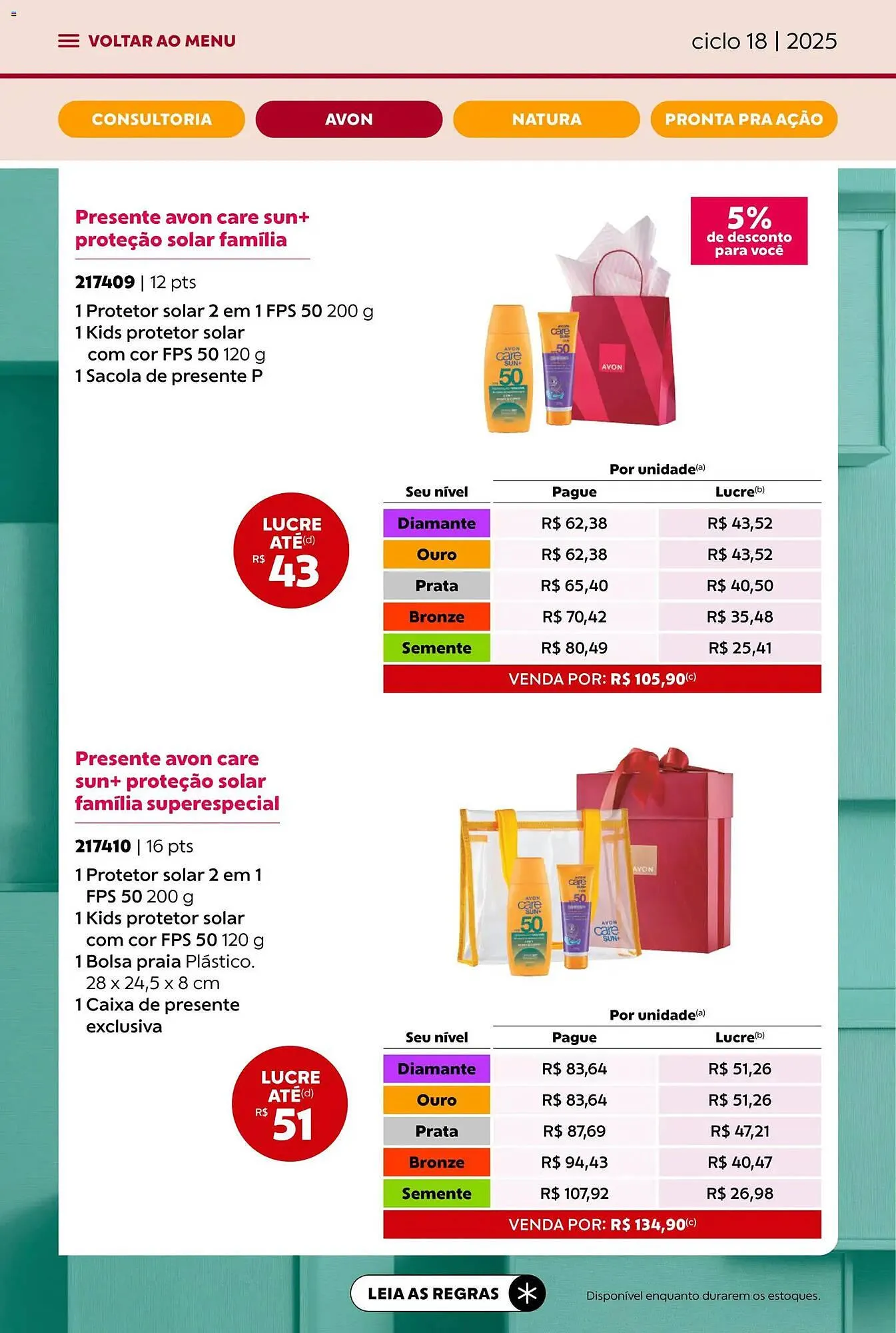 Encarte de Catálogo Avon 29 de outubro até 30 de novembro 2025 - Pagina 26