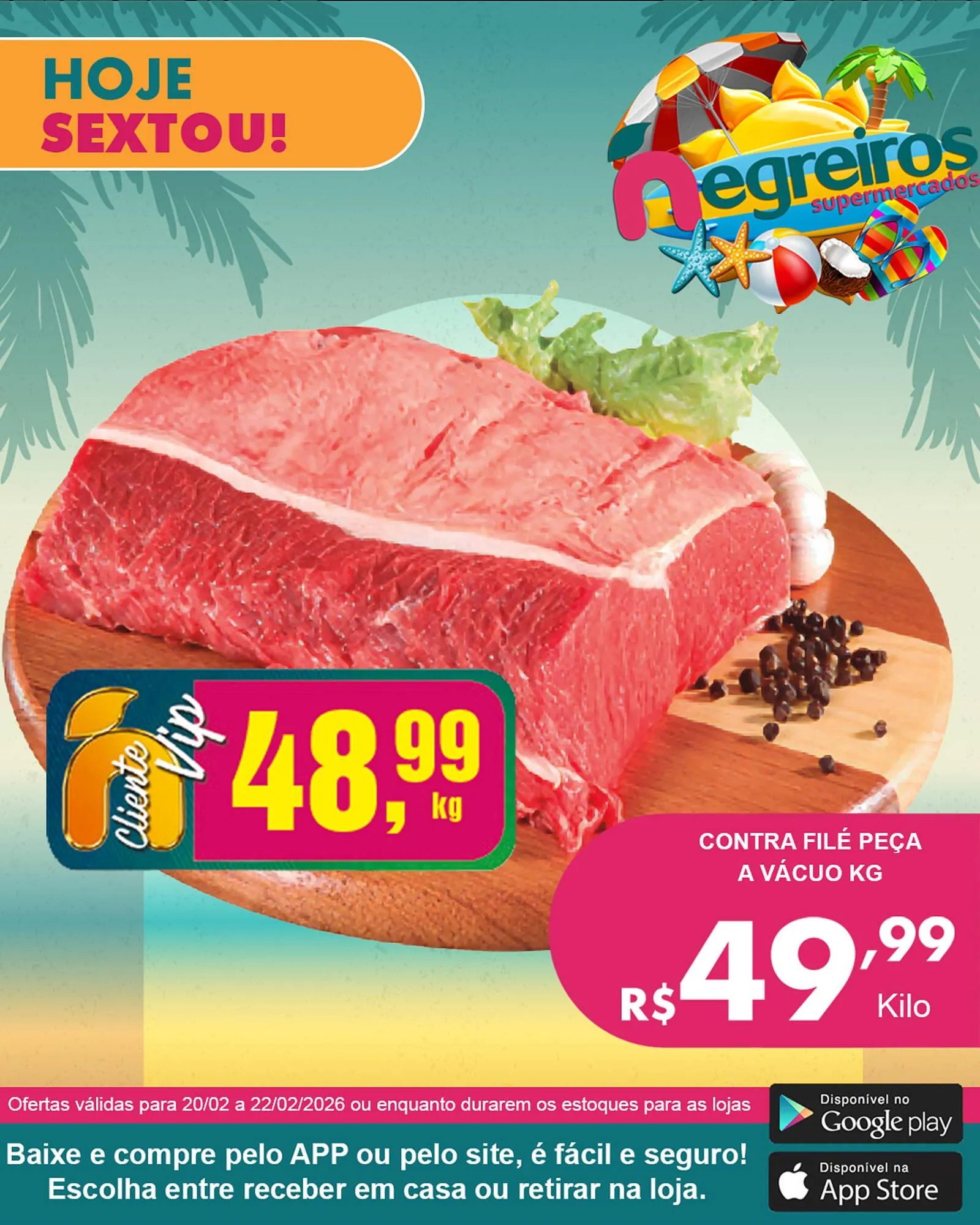 Encarte de Folheto Negreiros 21 de fevereiro até 22 de fevereiro 2026 - Pagina 1