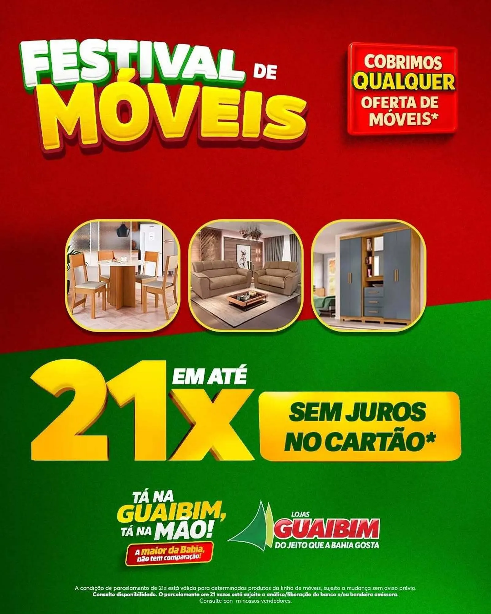 Encarte de Catálogo Lojas Guaibim 24 de abril até 27 de abril 2026 - Pagina 1