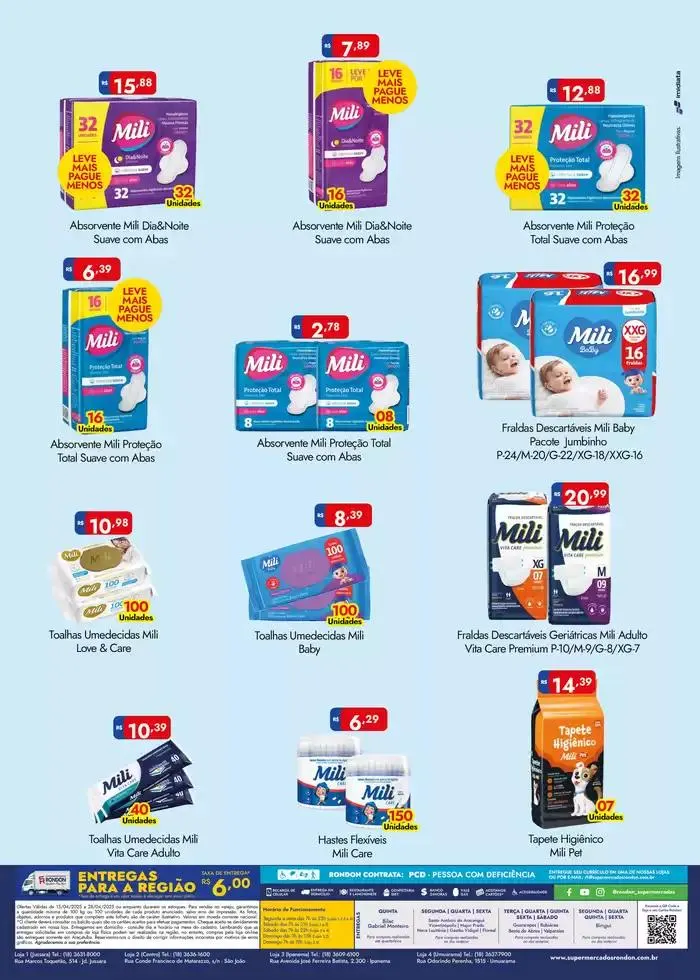 Encarte de Ofertas especiais para você 15 de abril até 28 de abril 2025 - Pagina 2