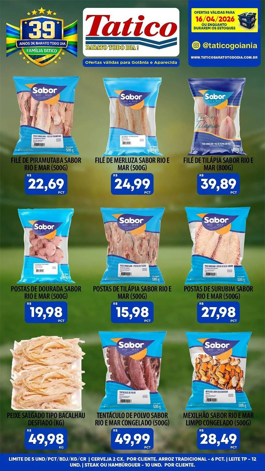 Encarte de Tabloide Tatico 16 de abril até 16 de abril 2026 - Pagina 13