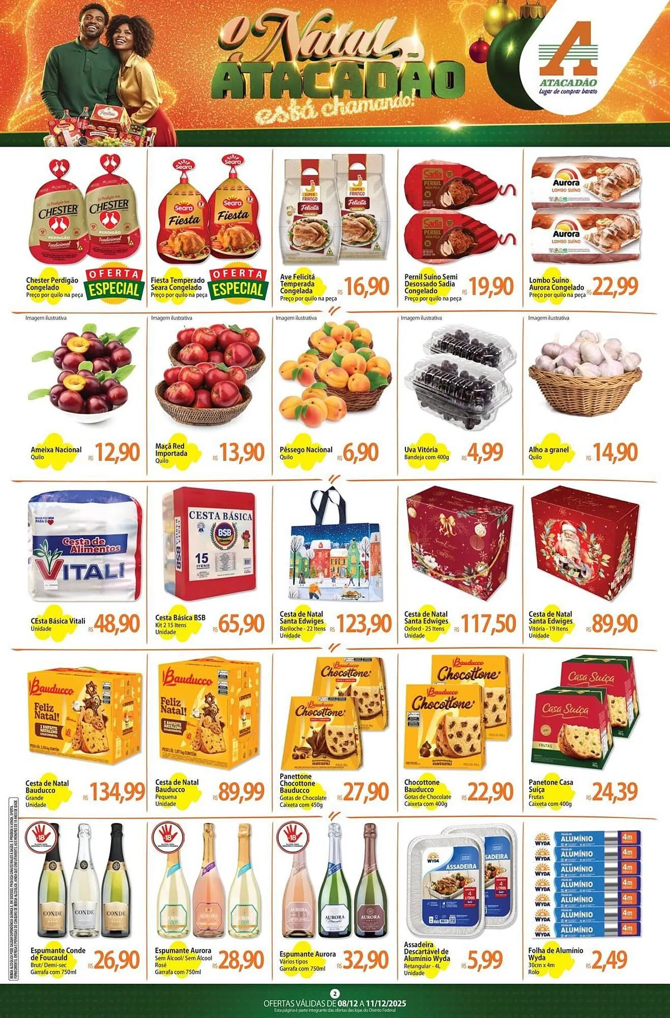 Encarte de Folheto Atacadão 9 de dezembro até 11 de dezembro 2025 - Pagina 2