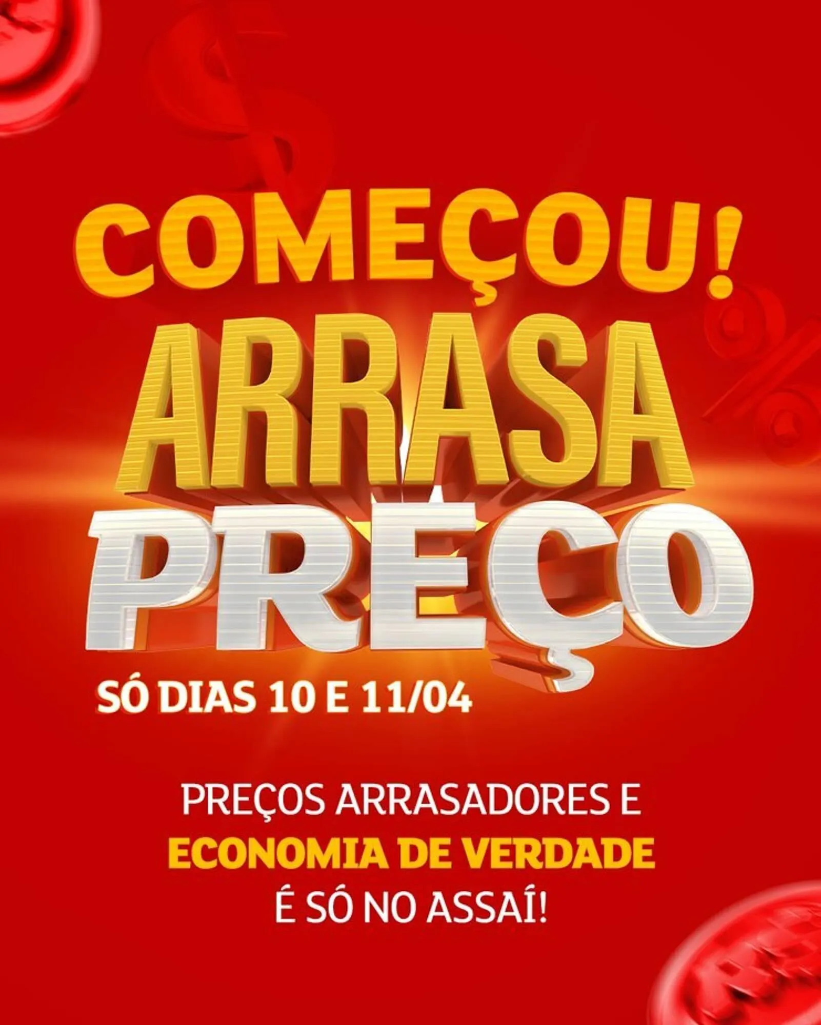 Encarte de Catálogo Assaí Atacadista 10 de abril até 11 de abril 2025 - Pagina 1