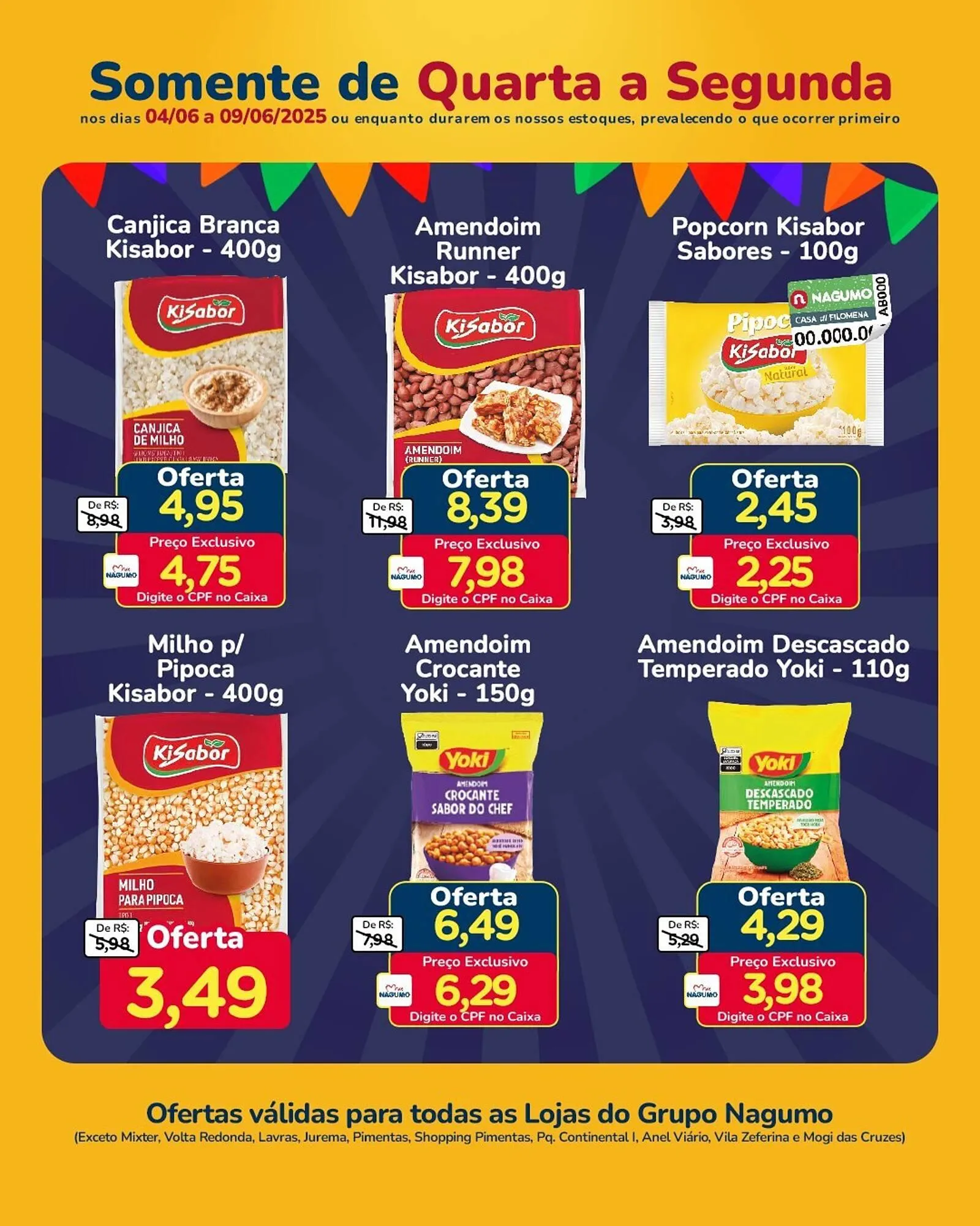 Encarte de Catálogo Nagumo 5 de junho até 6 de junho 2025 - Pagina 4