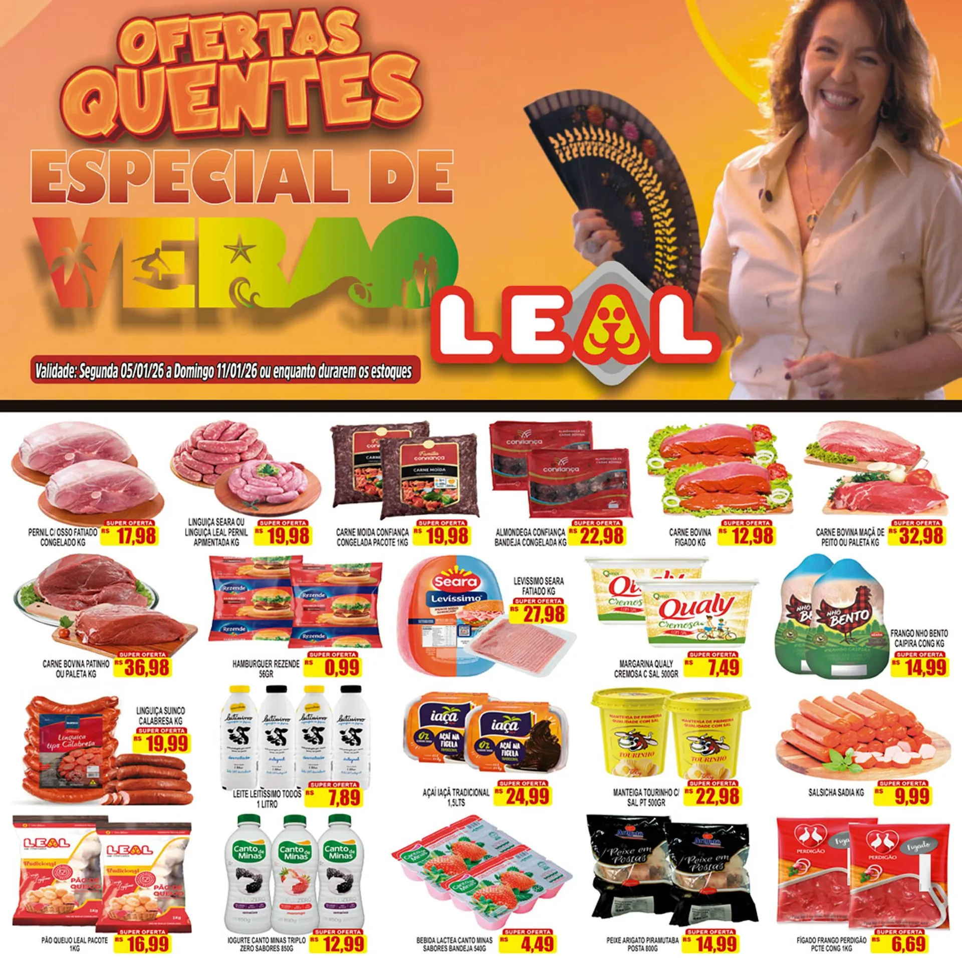 Encarte de Folheto Supermercado leal 5 de janeiro até 11 de janeiro 2026 - Pagina 3