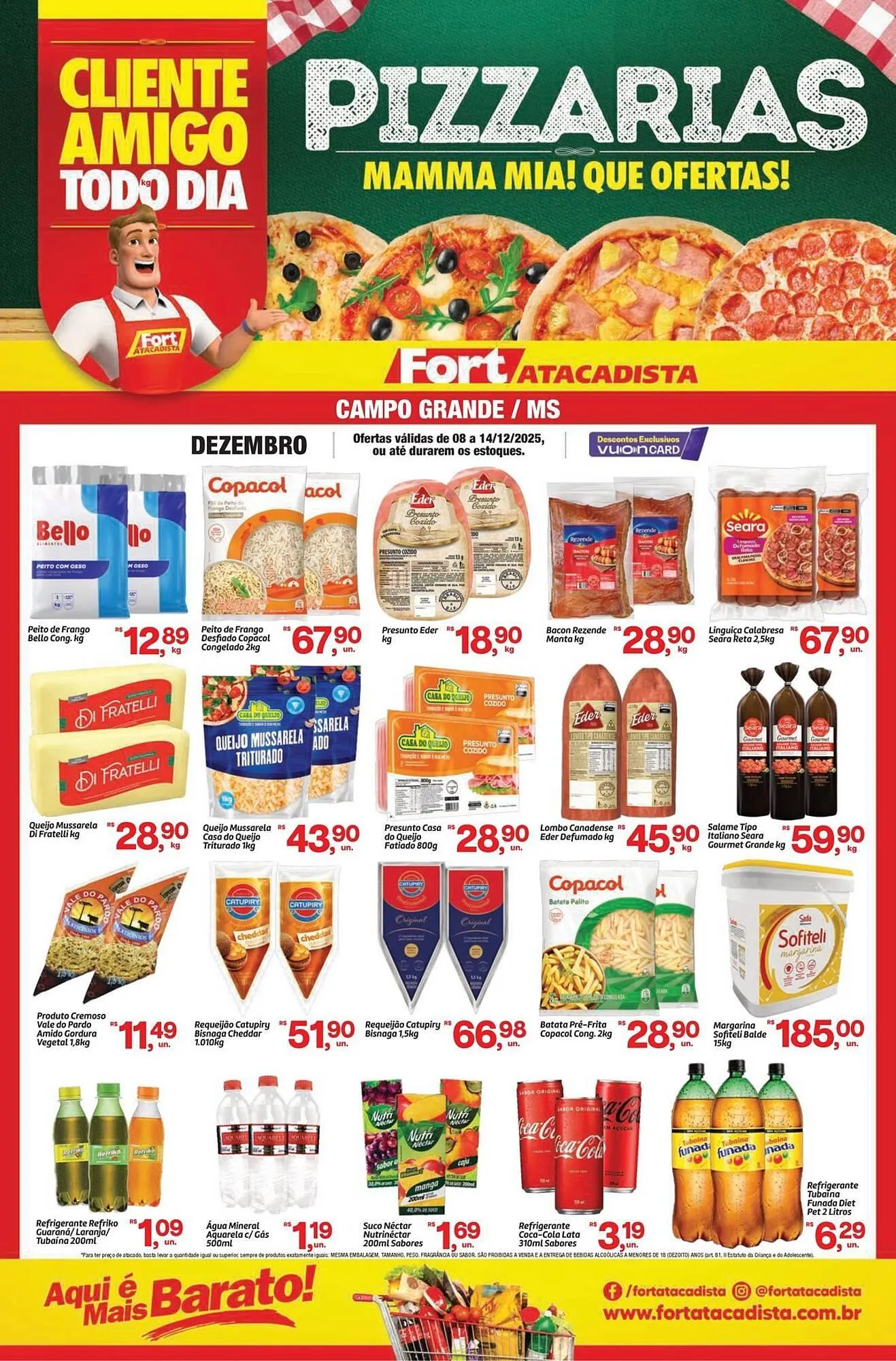 Encarte de Tabloide Fort Atacadista 8 de dezembro até 14 de dezembro 2025 - Pagina 1