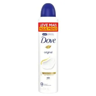DESODORANTE ANTITRANSPIRANTE AEROSOL DOVE ORIGINAL COM 250ML