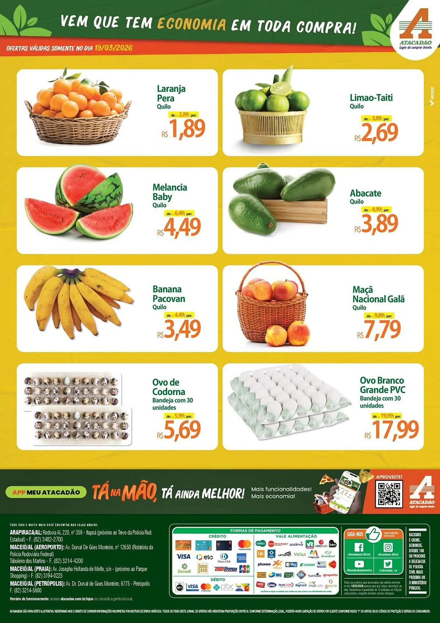 Encarte de Folheto Atacadão 19 de março até 20 de março 2026 - Pagina 2