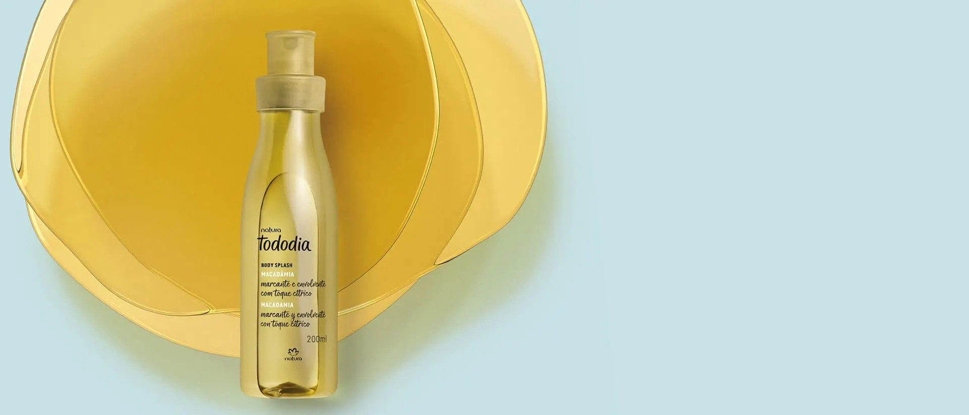 Body Splash Tododia Macadâmia 200 ml