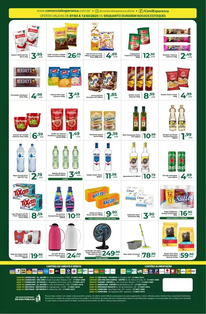 Encarte de Ofertas Comercial Esperança 7 de março até 13 de março 2025 - Pagina 2