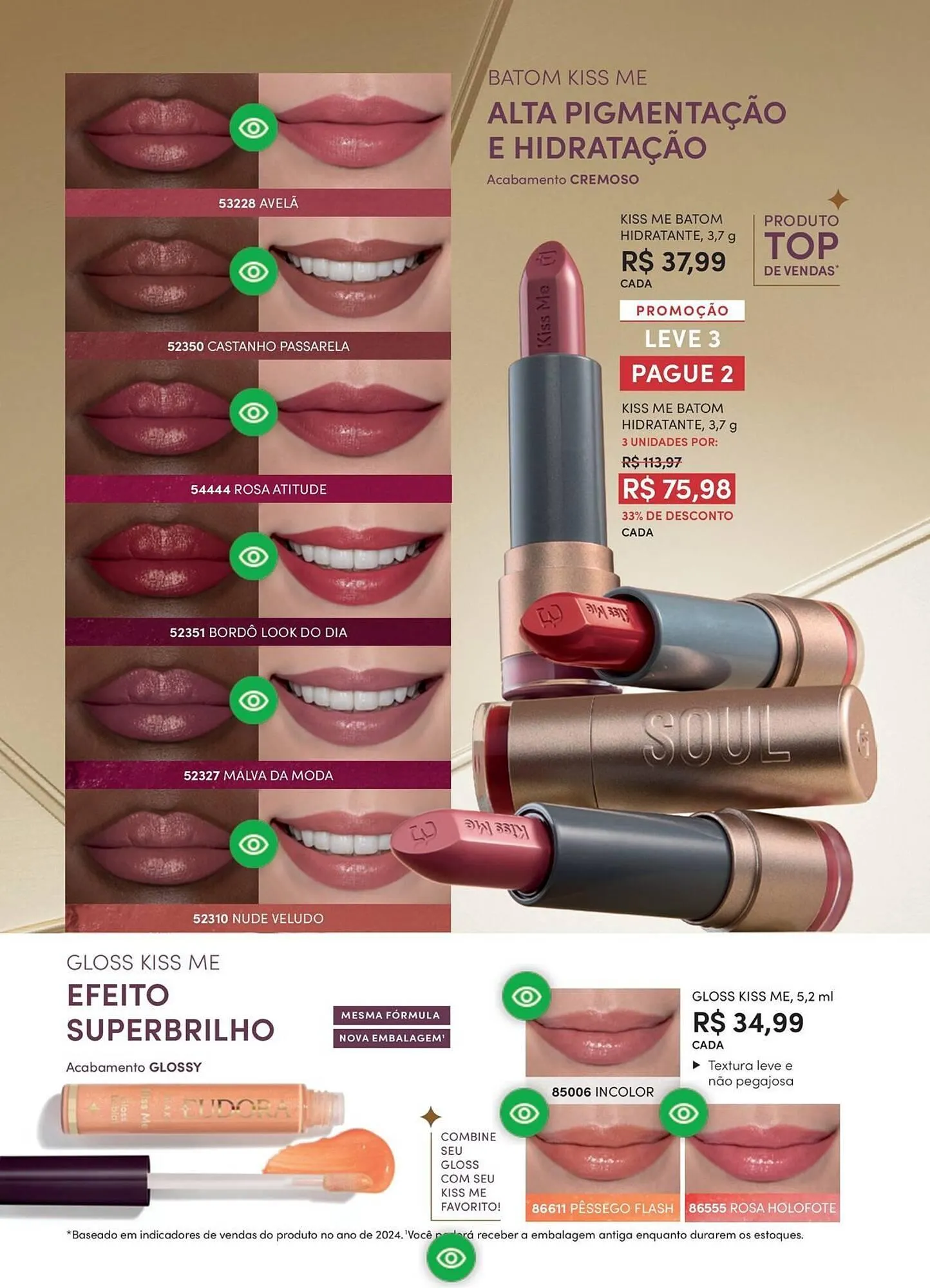 Encarte de Catálogo Eudora 27 de janeiro até 28 de fevereiro 2026 - Pagina 50