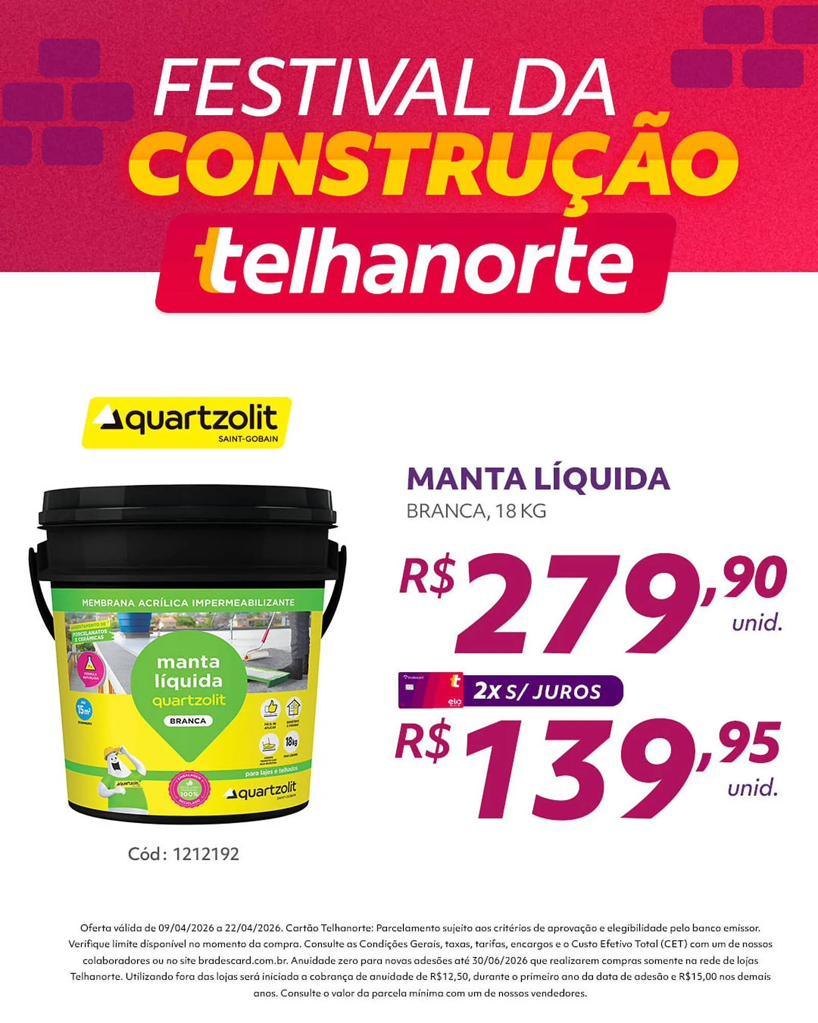 Encarte de Catálogo Telhanorte 2 de maio até 22 de maio 2026 - Pagina 4