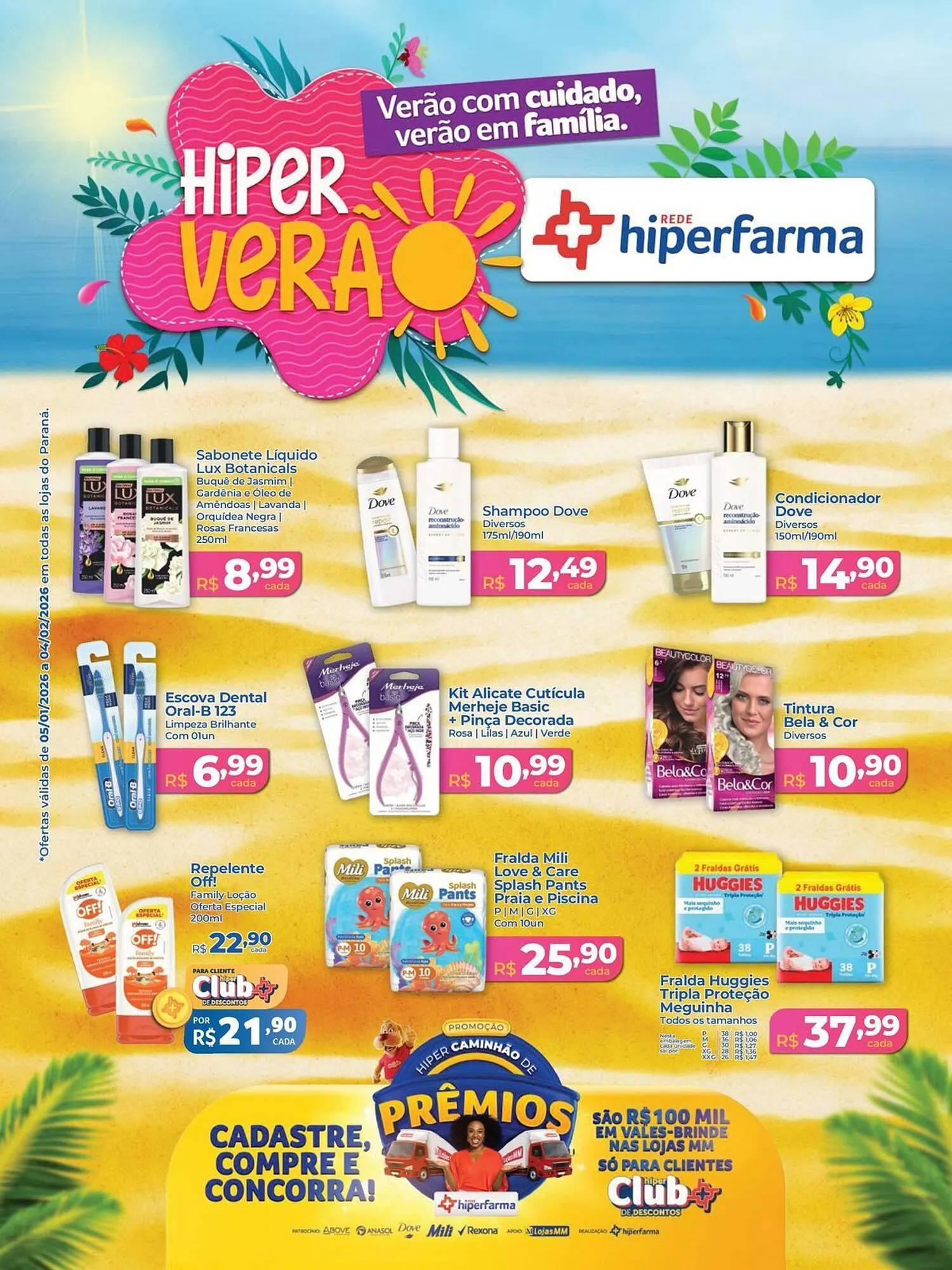 Encarte de Catálogo Hiper Farma 5 de janeiro até 4 de fevereiro 2026 - Pagina 1