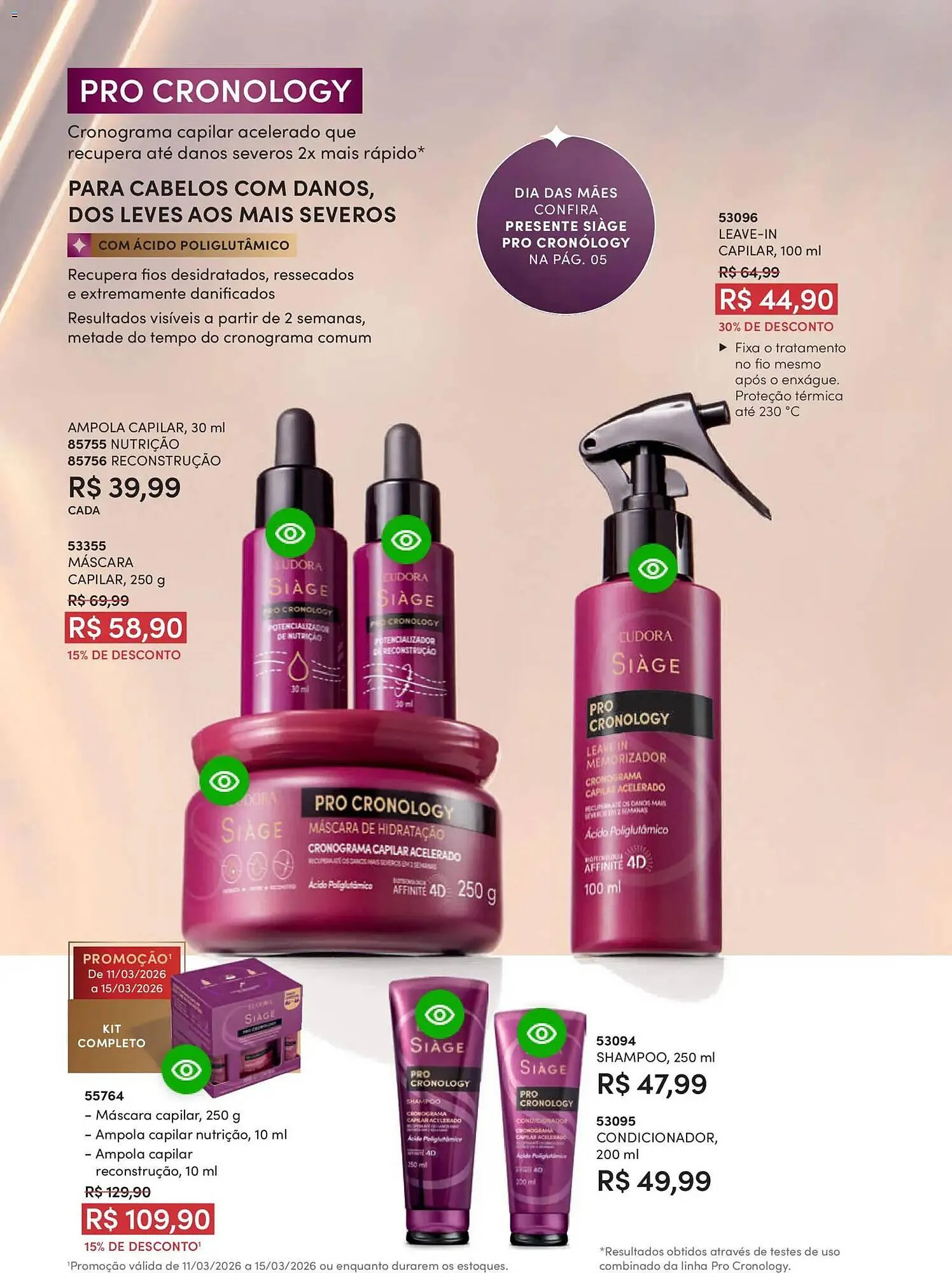 Encarte de Catálogo Eudora 11 de março até 10 de abril 2026 - Pagina 48