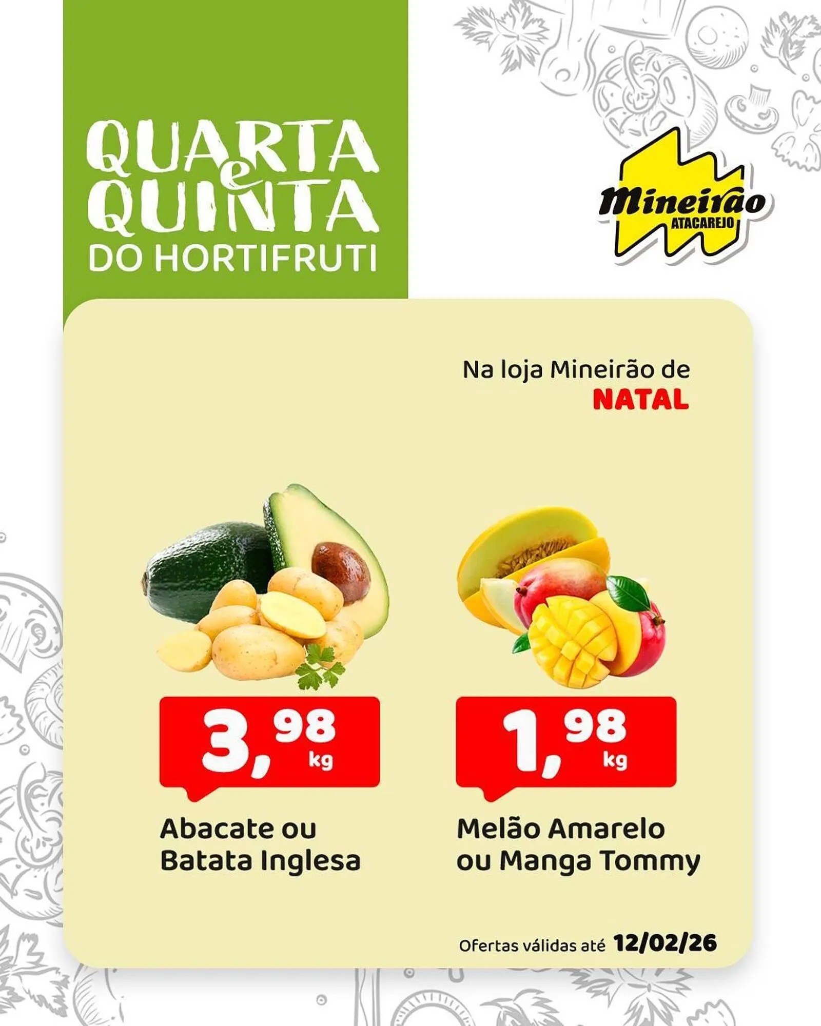 Encarte de Folheto Mineirão Atacarejo 11 de fevereiro até 12 de fevereiro 2026 - Pagina 3