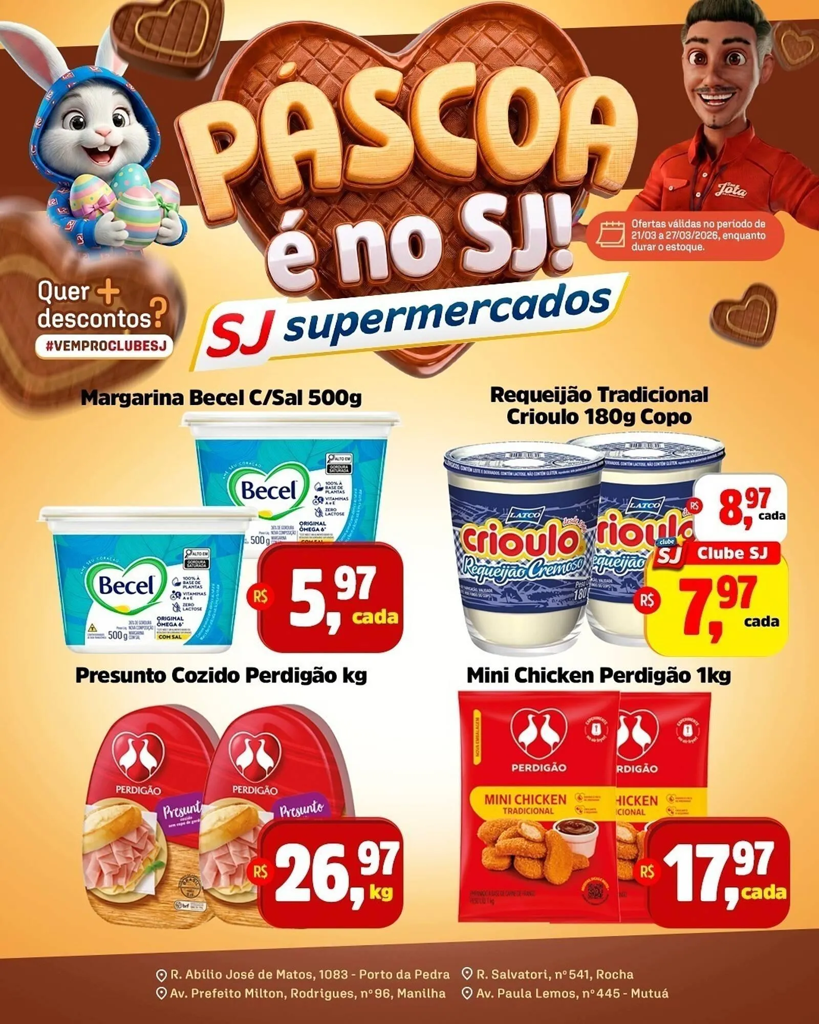 Encarte de Encarte Sj Supermercados 21 de março até 27 de março 2026 - Pagina 4