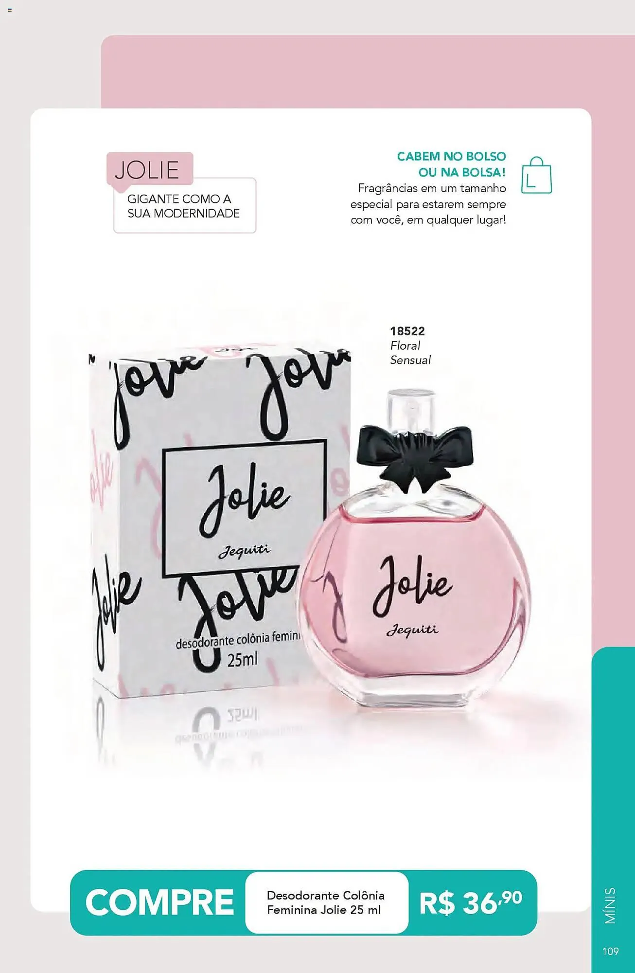 Encarte de Catálogo Jequiti 11 de novembro até 9 de dezembro 2025 - Pagina 109