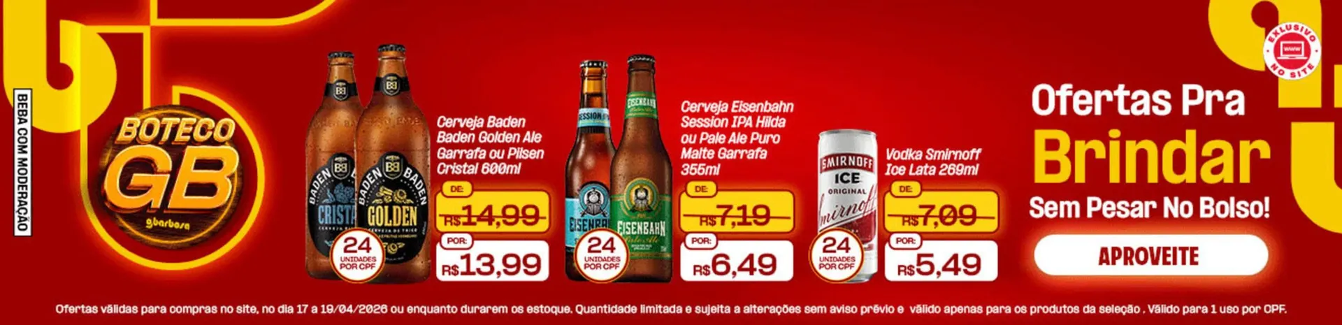 Encarte de Encarte GBarbosa 17 de abril até 19 de abril 2026 - Pagina 1