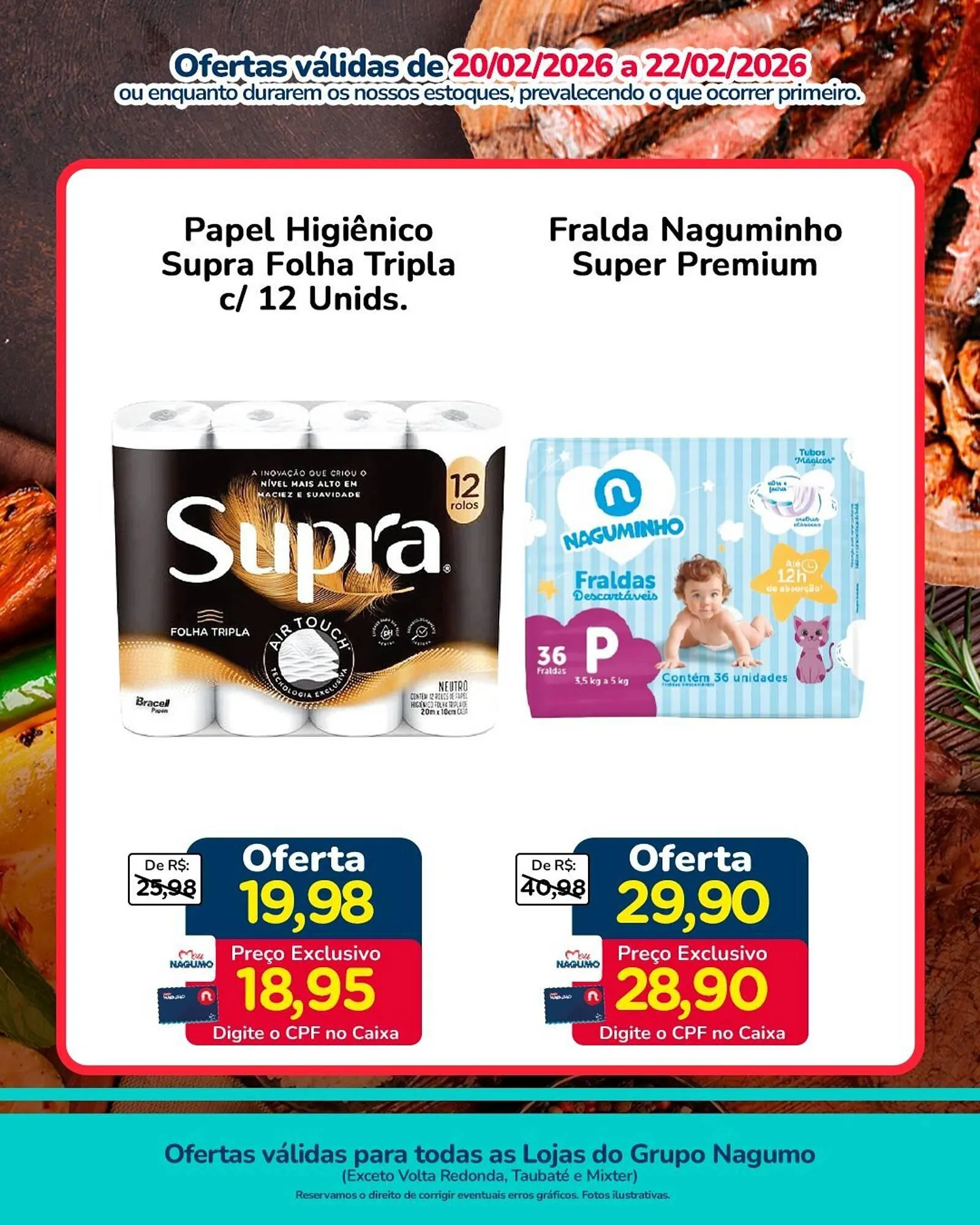 Encarte de Folheto Nagumo 21 de fevereiro até 22 de fevereiro 2026 - Pagina 4