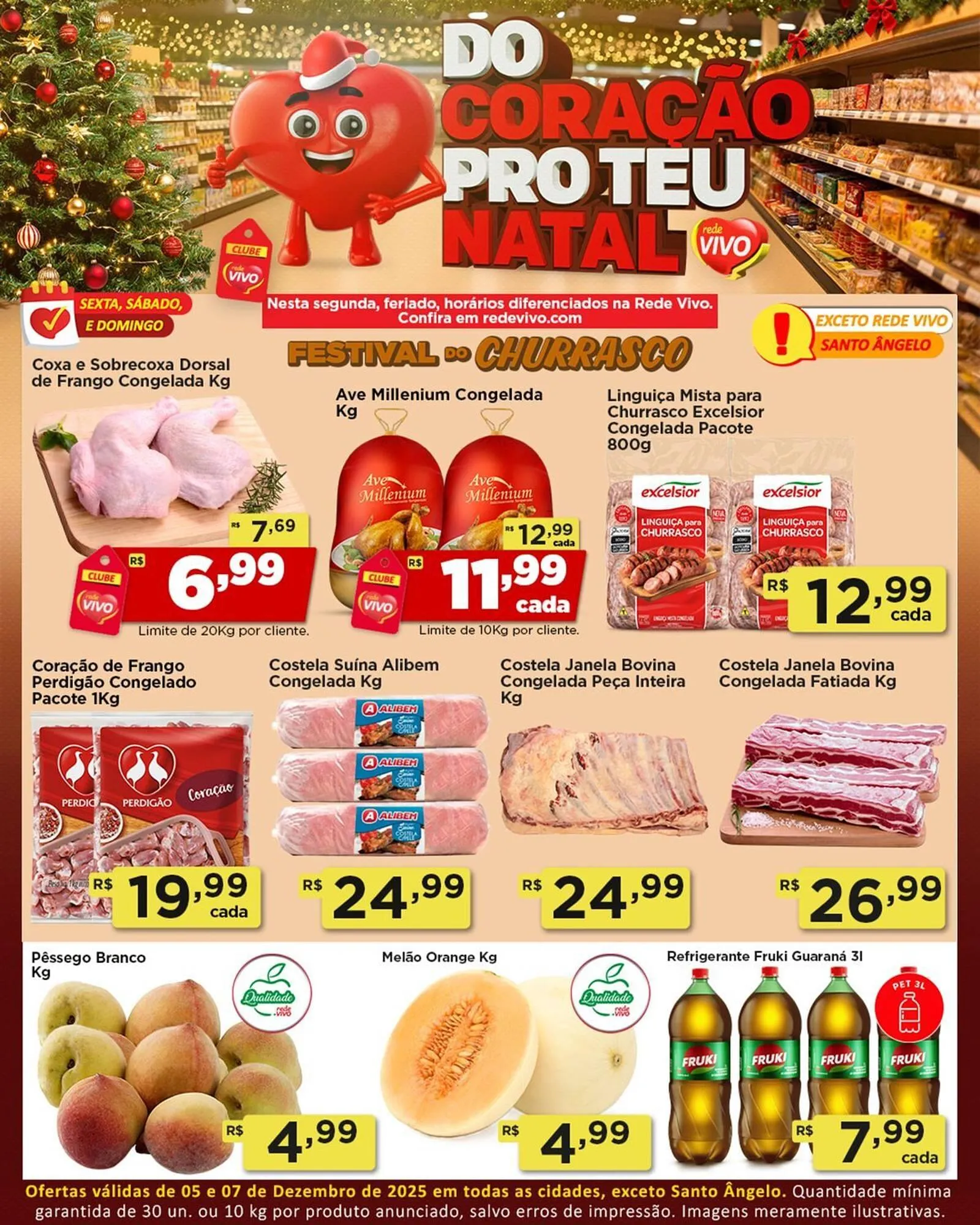 Encarte de Encarte Rede Vivo 5 de dezembro até 7 de dezembro 2025 - Pagina 1