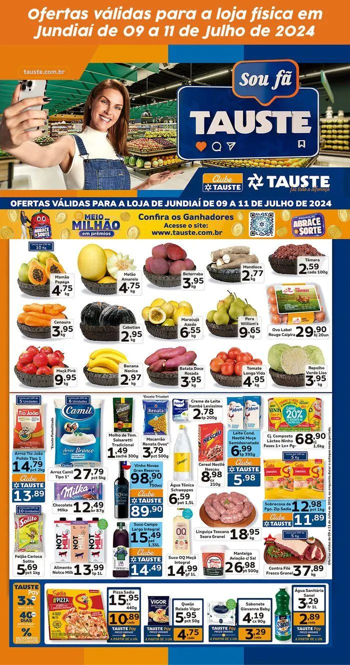 Encarte de Ofertas Tauste Jundiaí 9 de julho até 11 de julho 2024 - Pagina 2